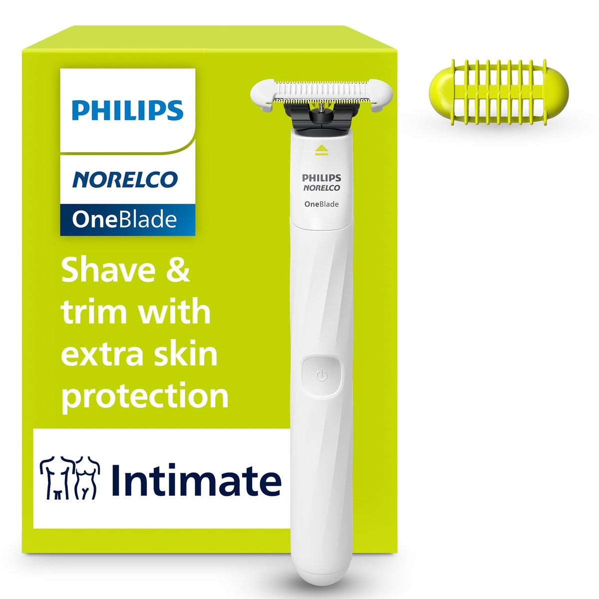 Philips Norelco OneBlade Intimate Trimmer and Shaver with - Norelco Official Imagery - 2