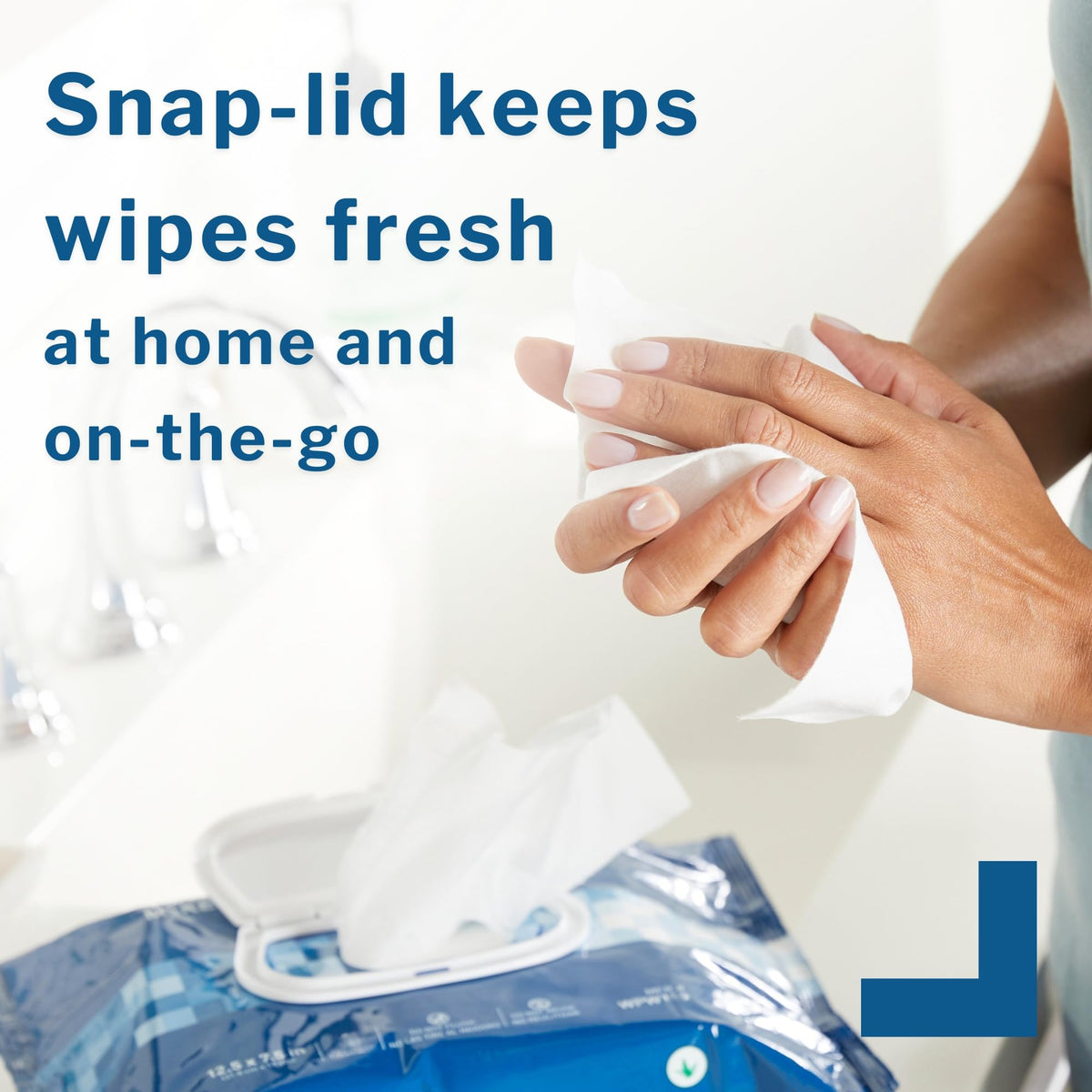 McKesson Washcloth Wipes for Adults Scented - McKesson Official Imagery - 4