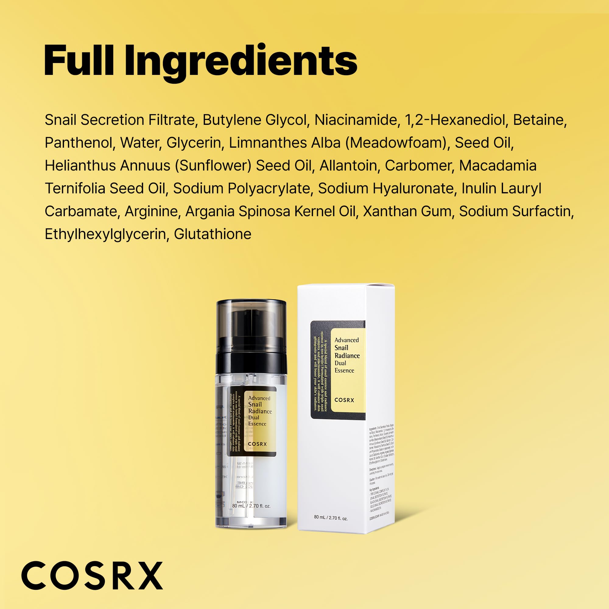 COSRX Snail Mucin 74% + Niacinamide 5% Dual Face Serum, 2 - COSRX Official Product View 9