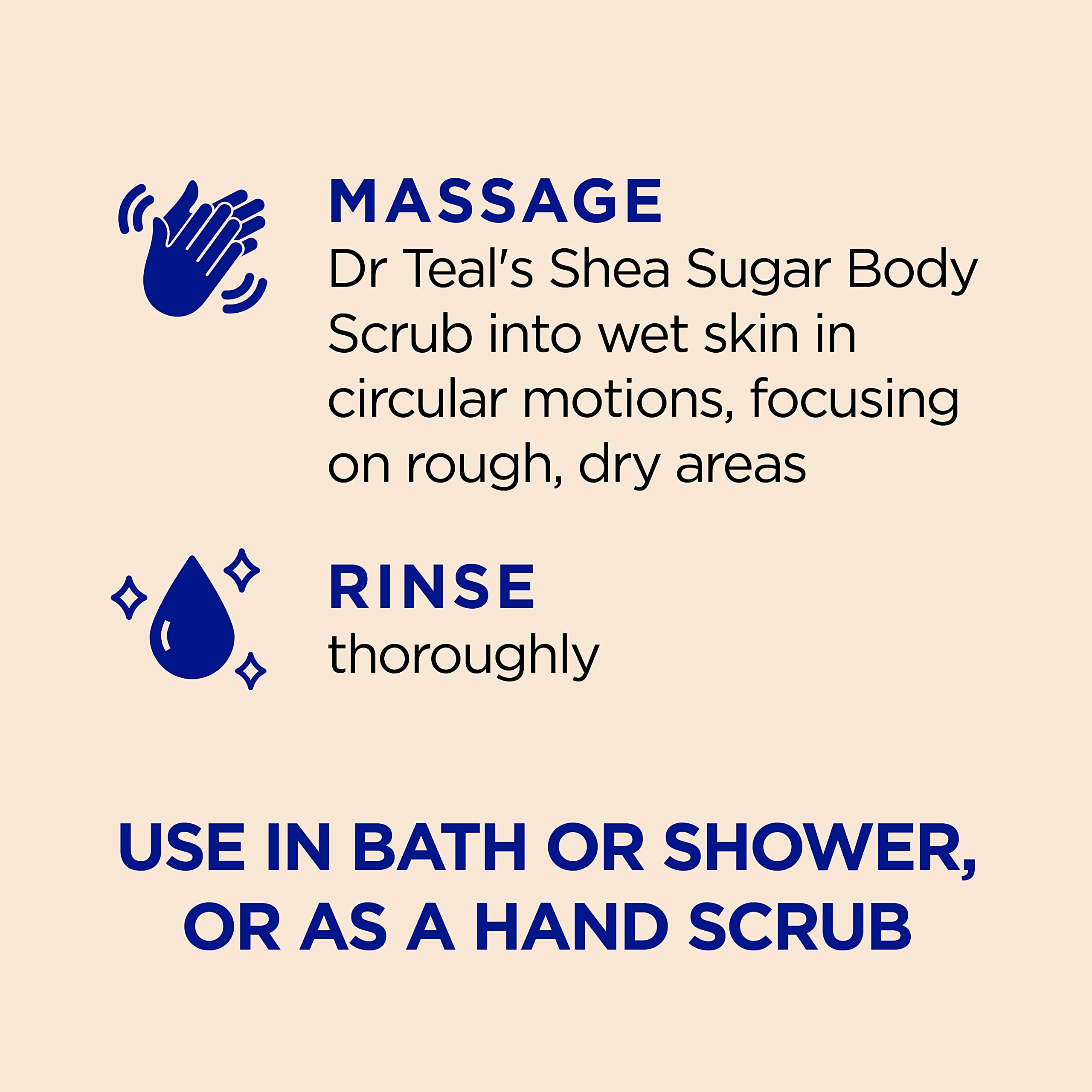 Dr Teal's Shea Sugar Body Scrub, Citrus with Essential Oils & Vitamin C - Dr Teal's Official Product View 6