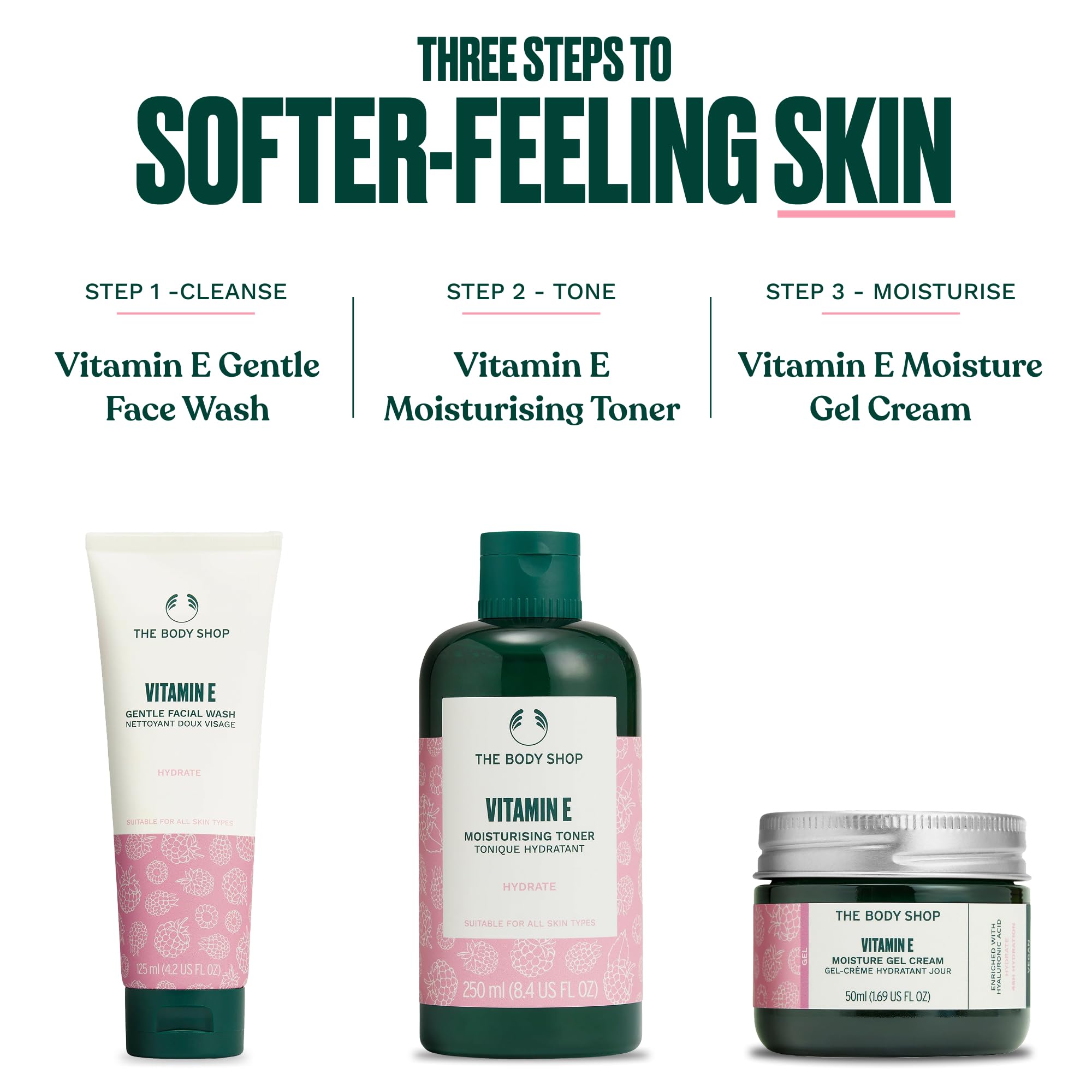 The Body Shop Vitamin E Gel Moisture Cream, 1.7 Oz