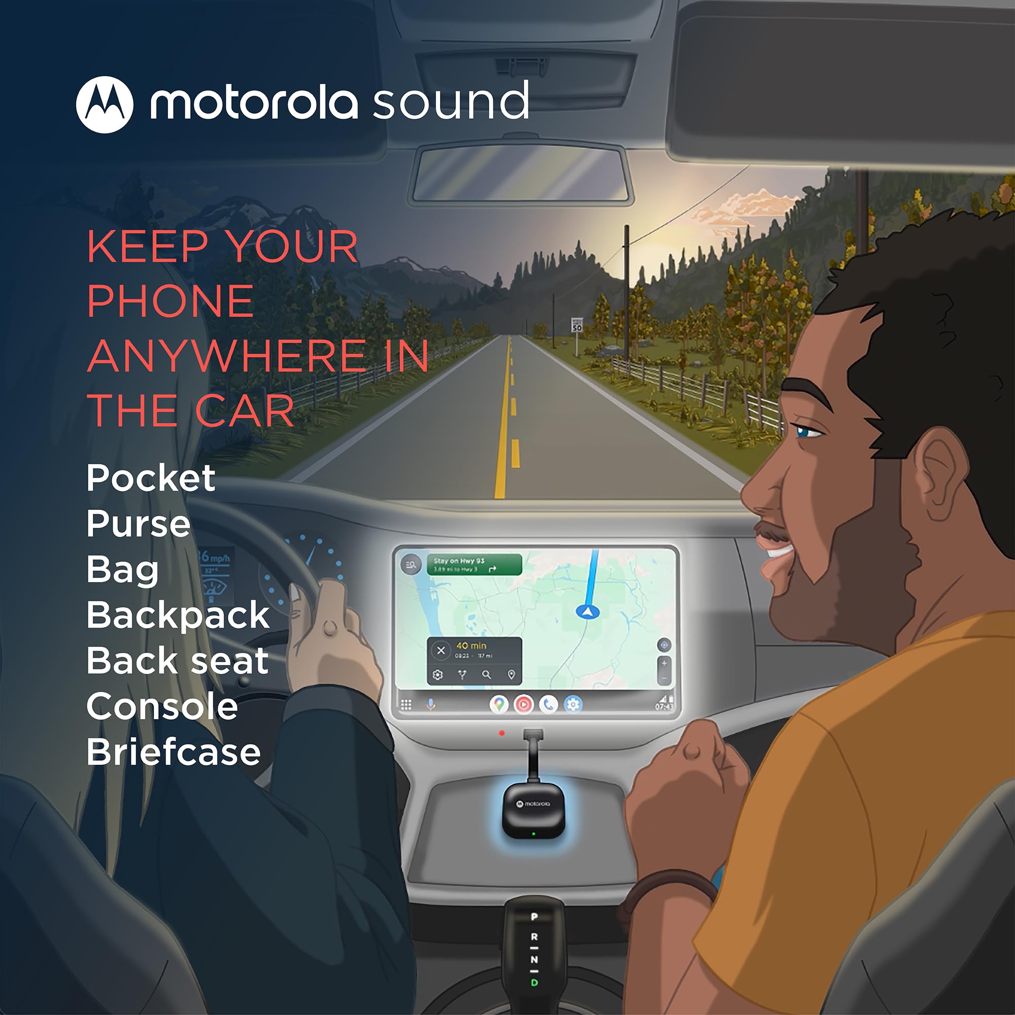 Motorola Sound MA1, the Only Google Authorized Wireless Android A by Motorola Sound - Angle View 4