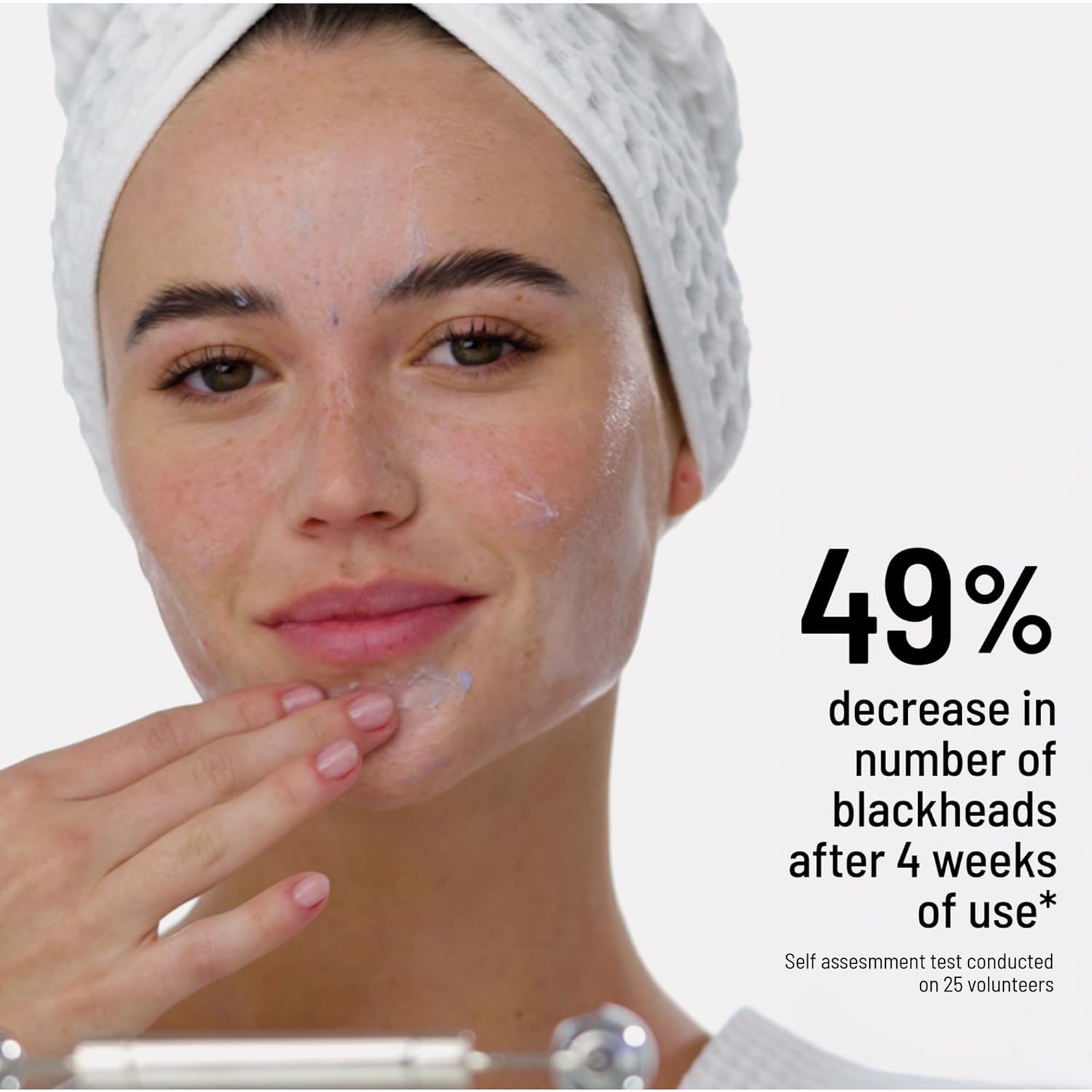 Dr. Brandt Pores No More Vacuum Cleaner pore-purifying mask in a sleek jar, designed to minimize pores and clarify skin.