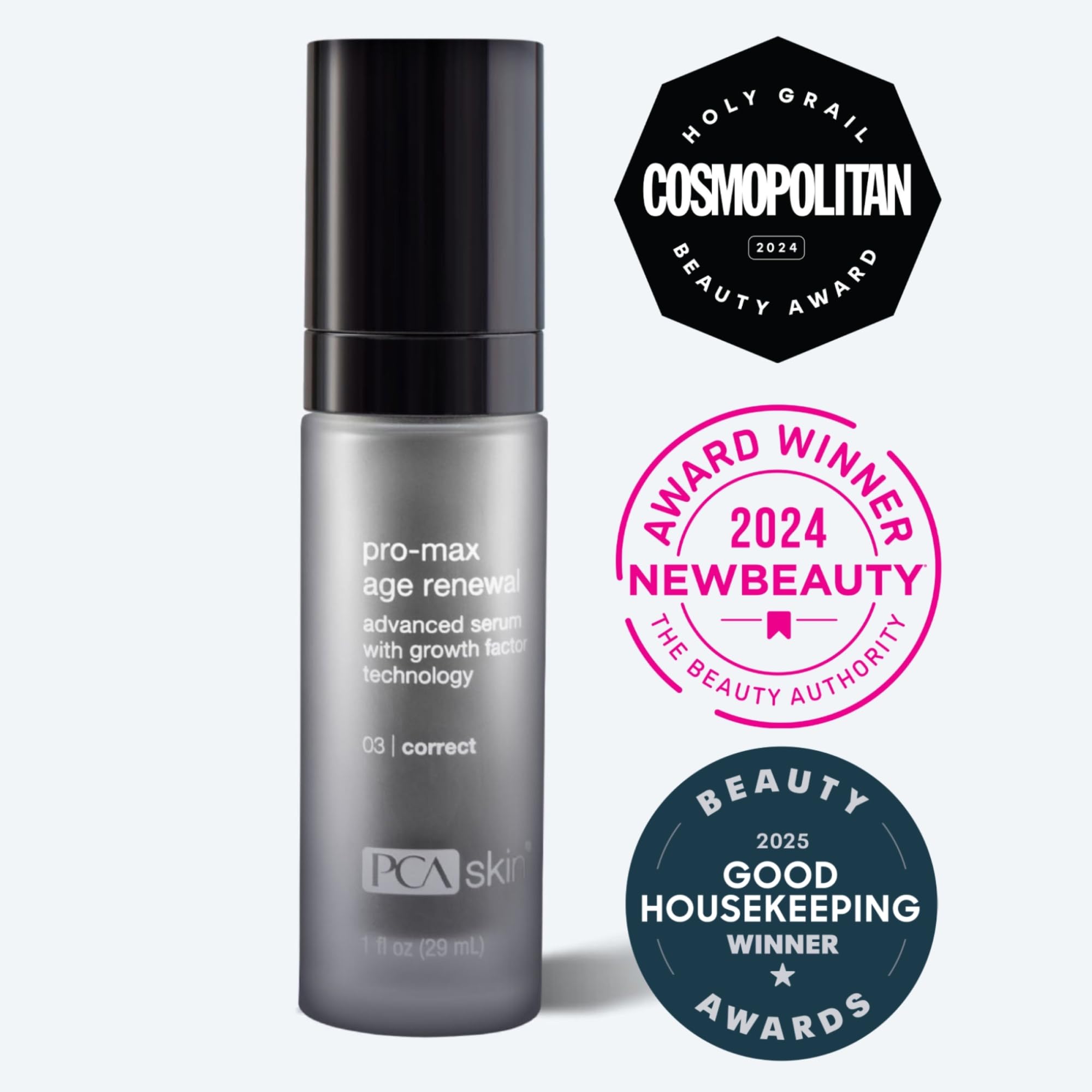 PCA SKIN Pro Max Age Renewal Firming Anti Aging Face Serum, 1 oz - PCA SKIN