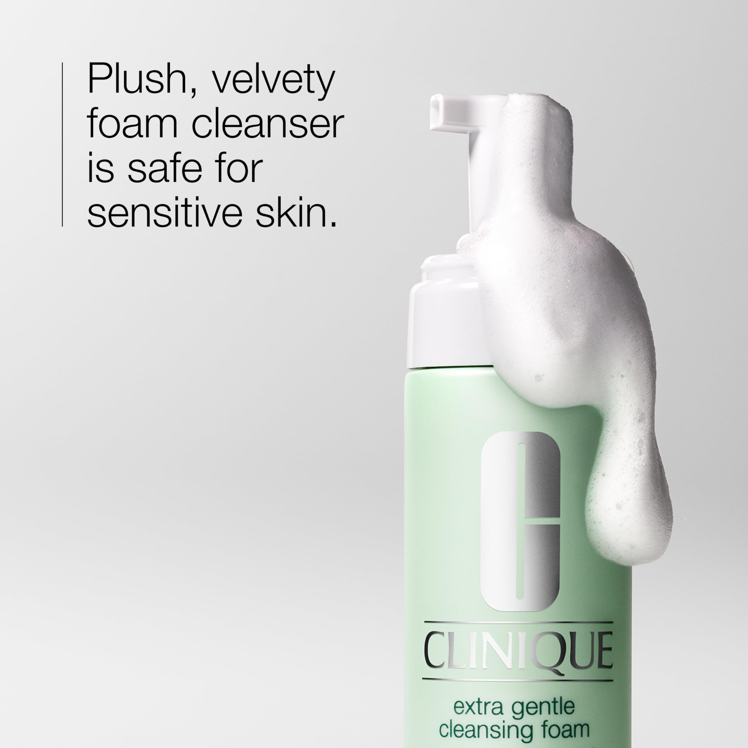 Clinique 3-Step Extra Gentle Mild Cleansing Foam Face Cleanser - Generic