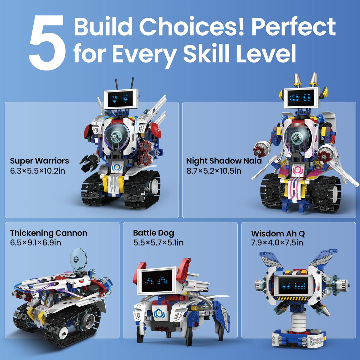 STEM Robot Building Kit for Kids Ages 6 16 - HPROMOT Official Imagery - 7