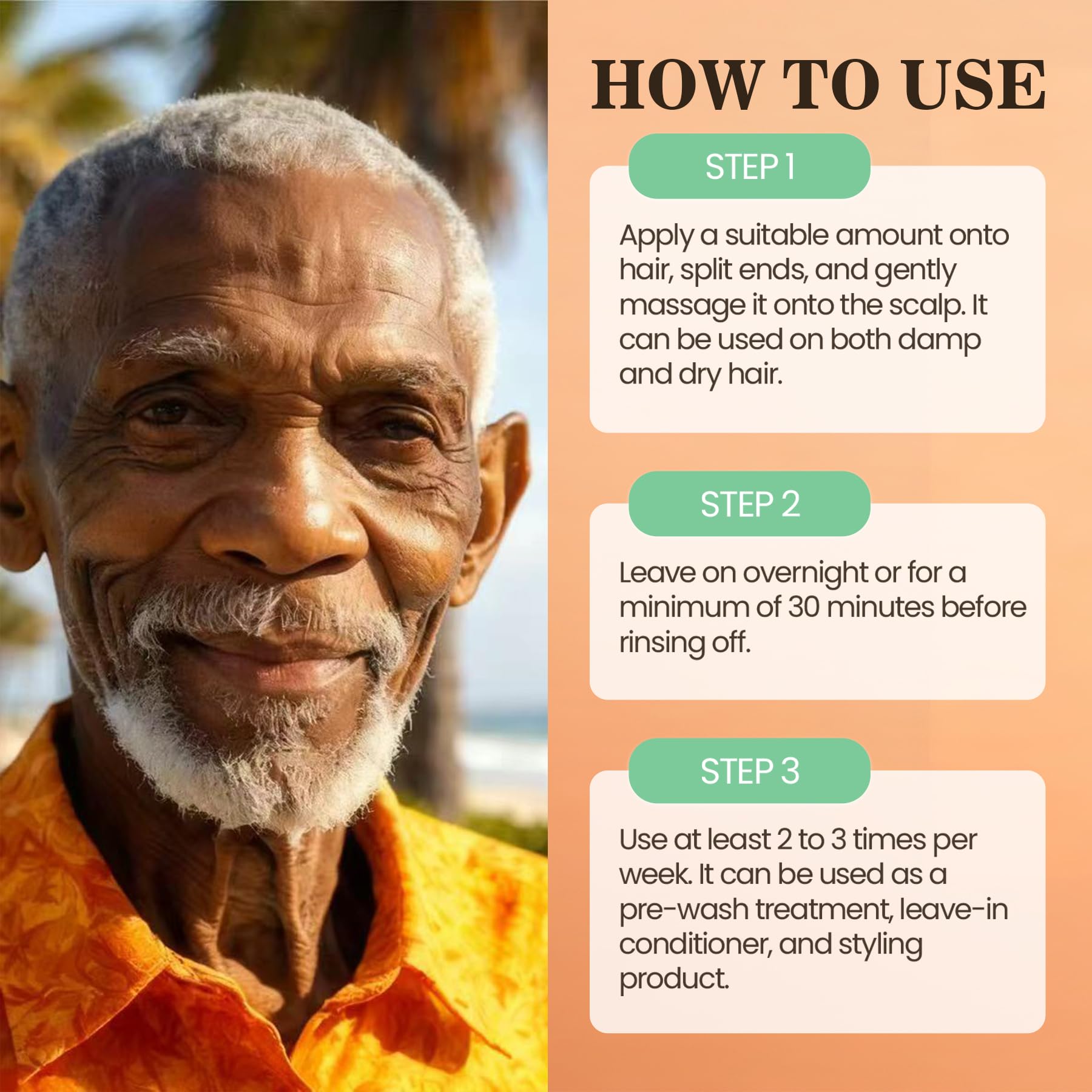 WEEMOTD 100% Raw Batana Oil for Hair from Honduras, 4.06 Fl Oz, Bright Coffee - WEEMOTD Official Product View 9