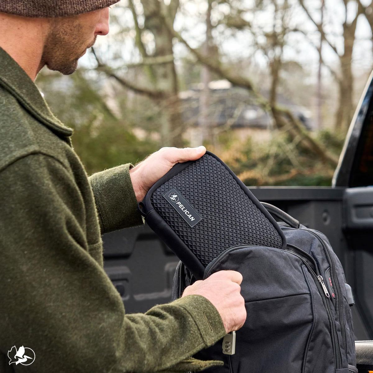 Pelican Electronic Organizer Travel Case w Hidden AirTag - Premium Selection Official Imagery - 8