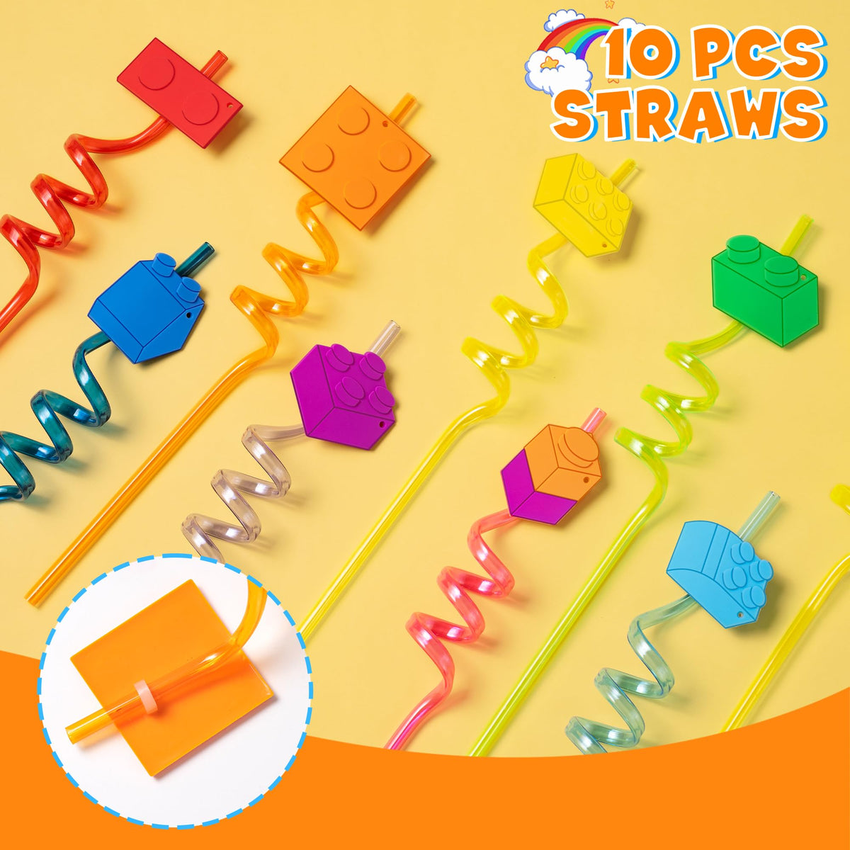 DMIGHT 90PCS Building Block Birthday Party Favors Supplies - DMIGHT Official Imagery - 7