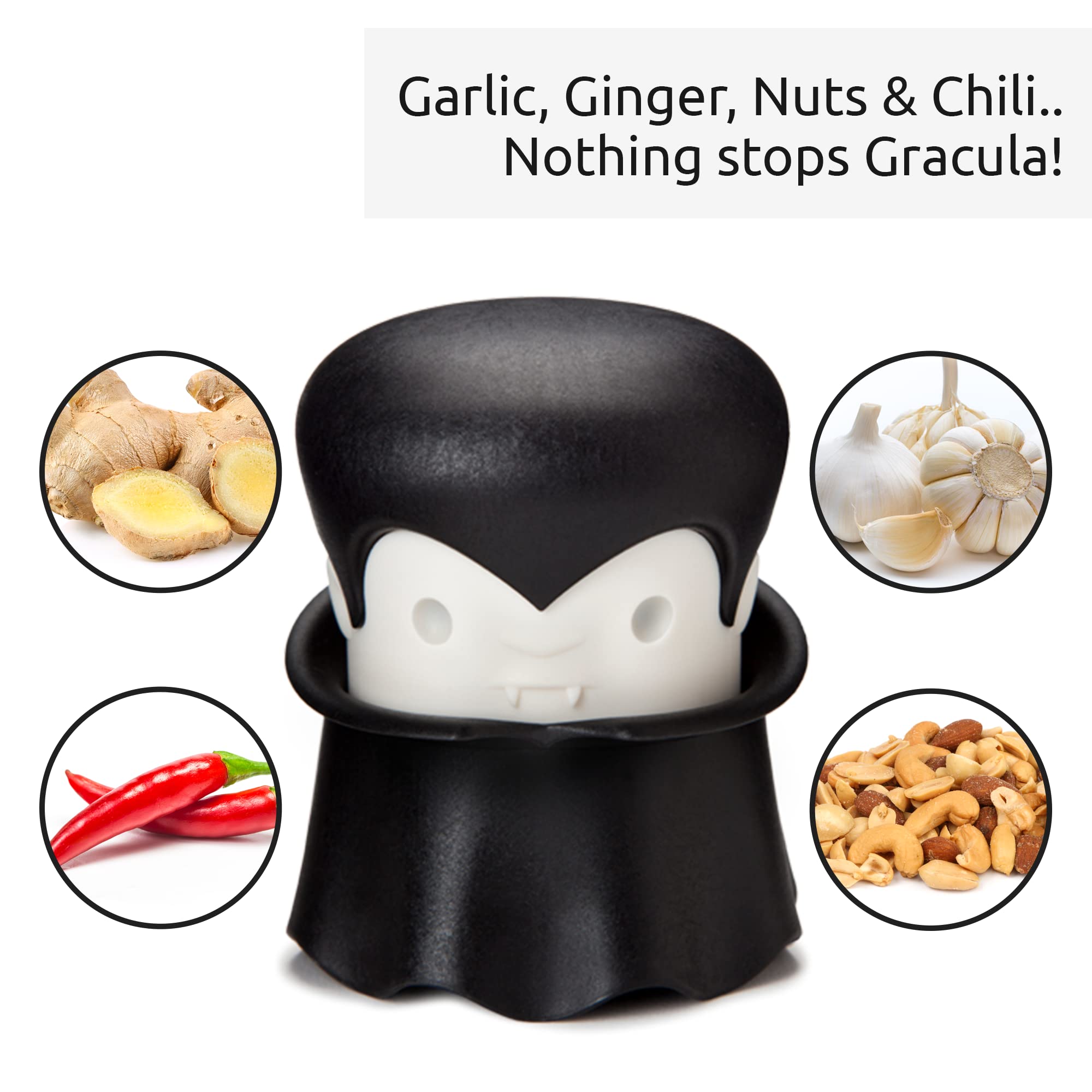 OTOTO Gracula Garlic Press, Garlic Crusher, Garlic Mincer, Also for Gi - View 5
