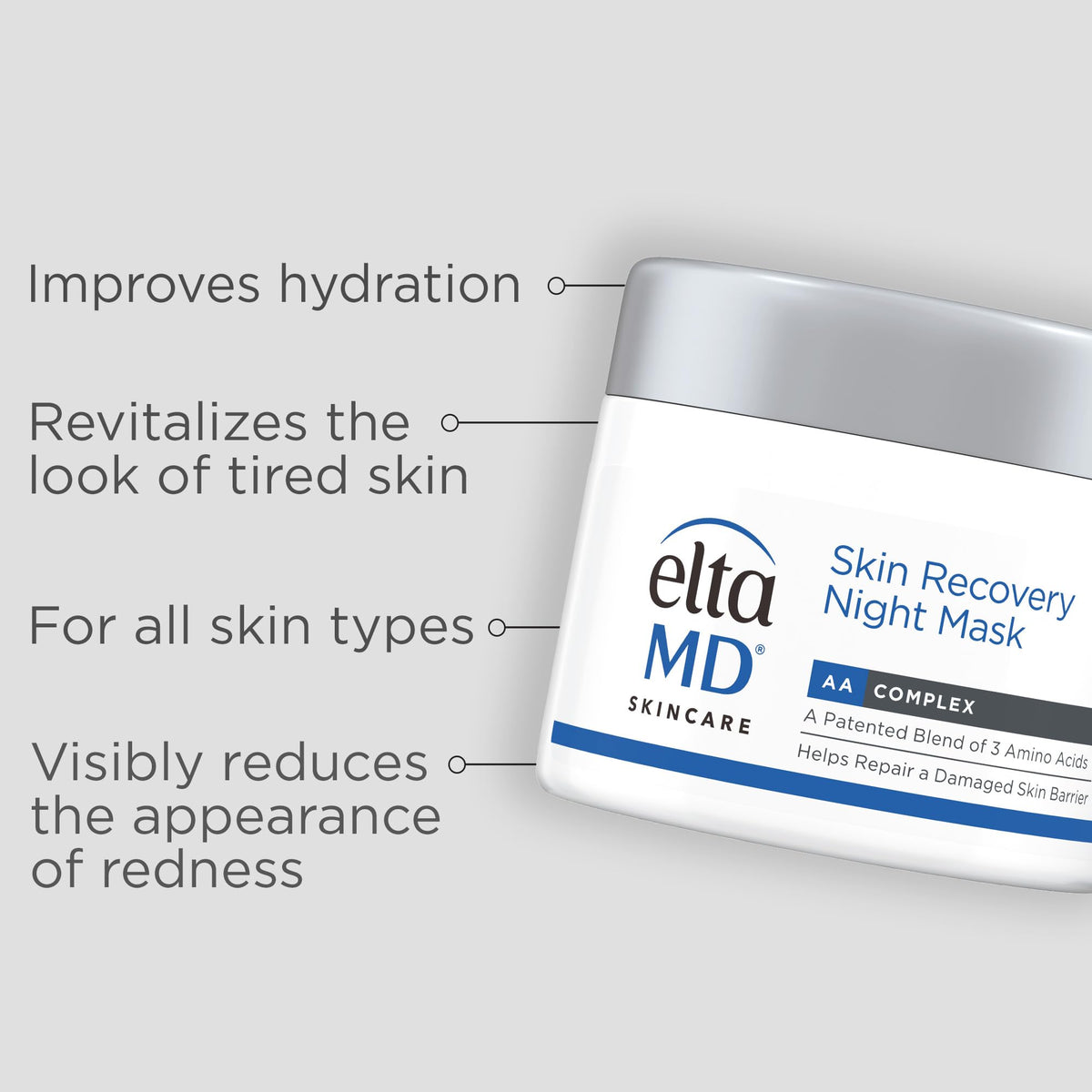 EltaMD Skin Recovery Overnight Face Mask Moisturizing Night - EltaMD Official Imagery - 4