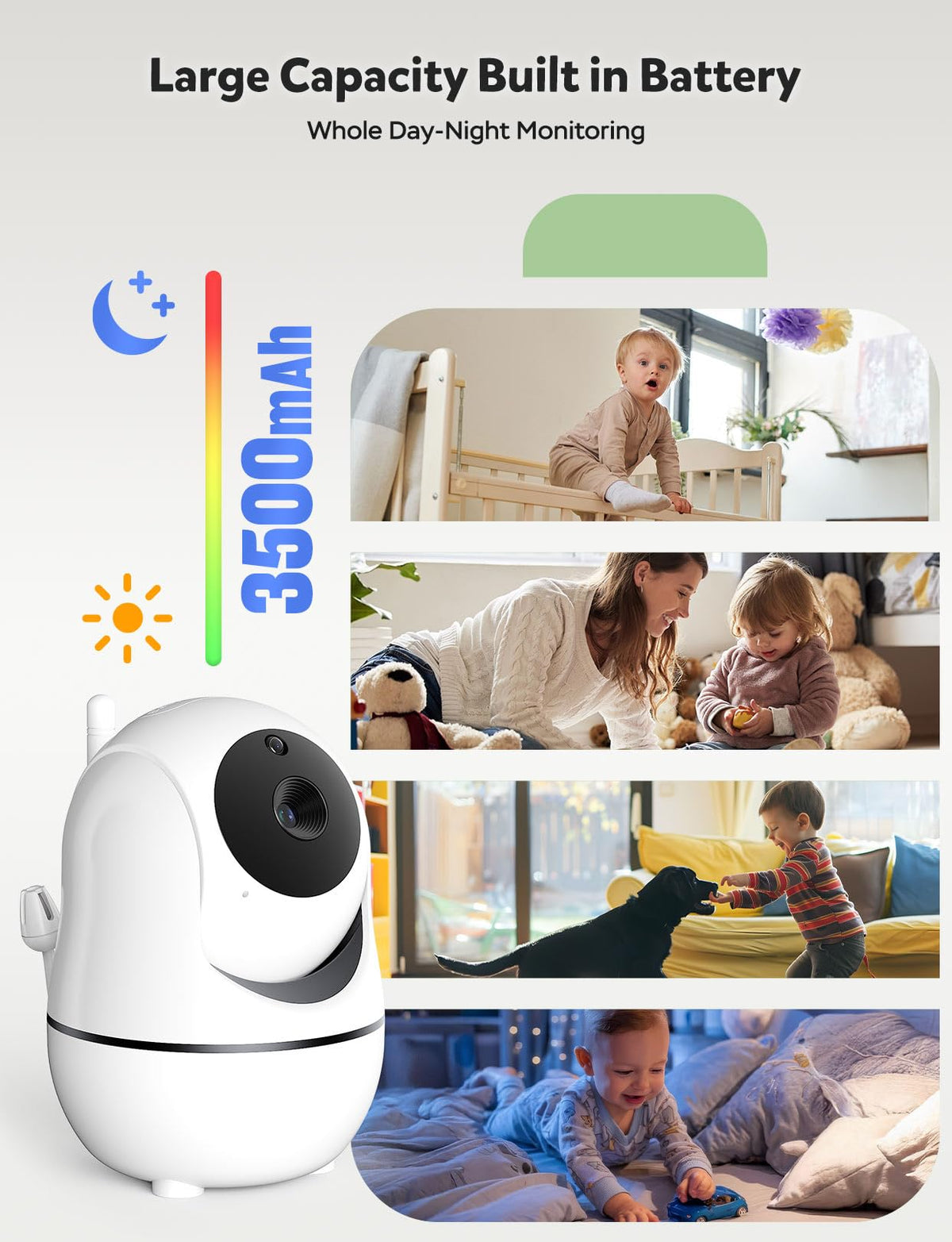 GoodBaby 5 Baby Monitor with Camera and Audio No WiFi - GoodBaby Official Imagery - 6