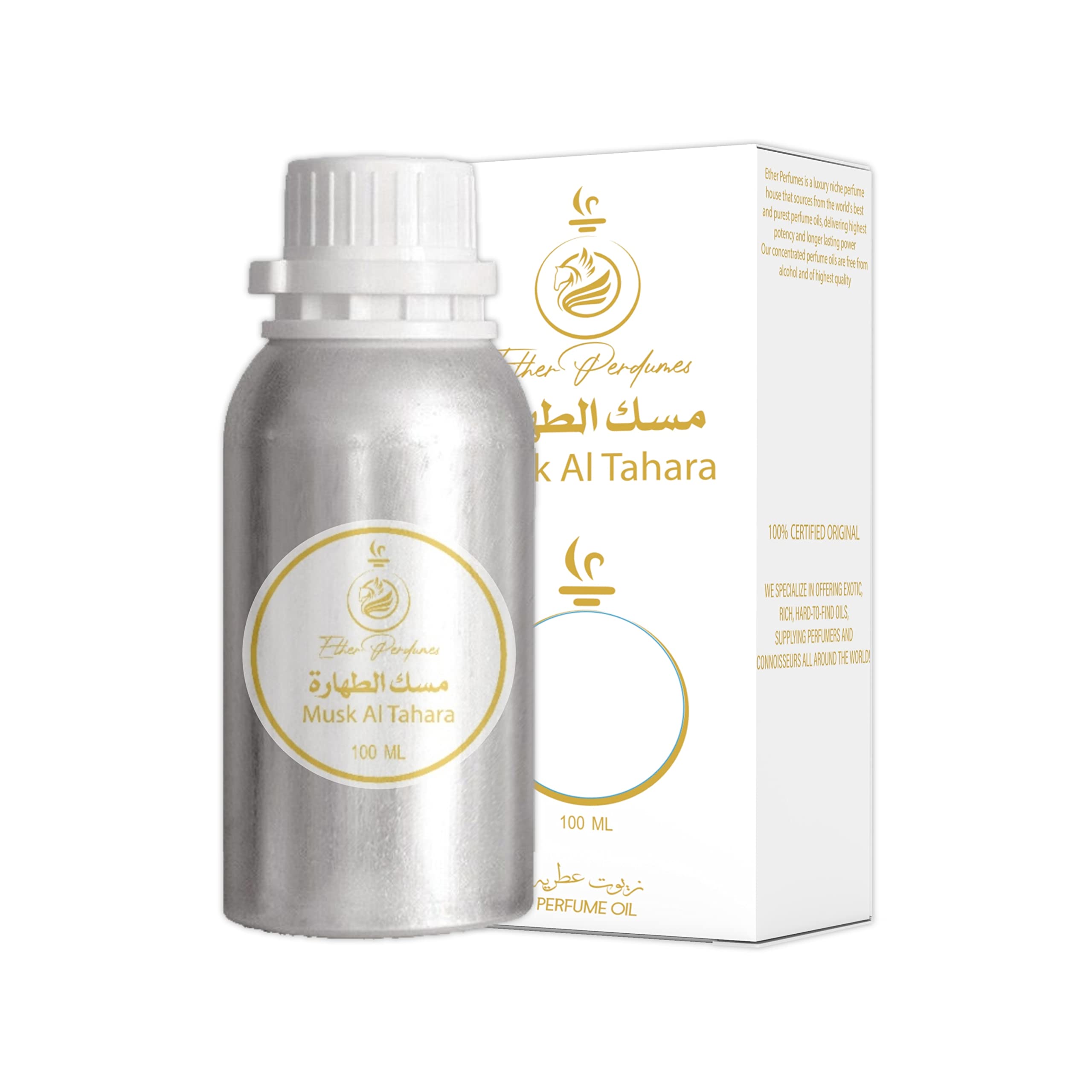 Ether Perfumes MUSK AL TAHARA Concentrated Perfume Oil 100ml I - Product Imagery