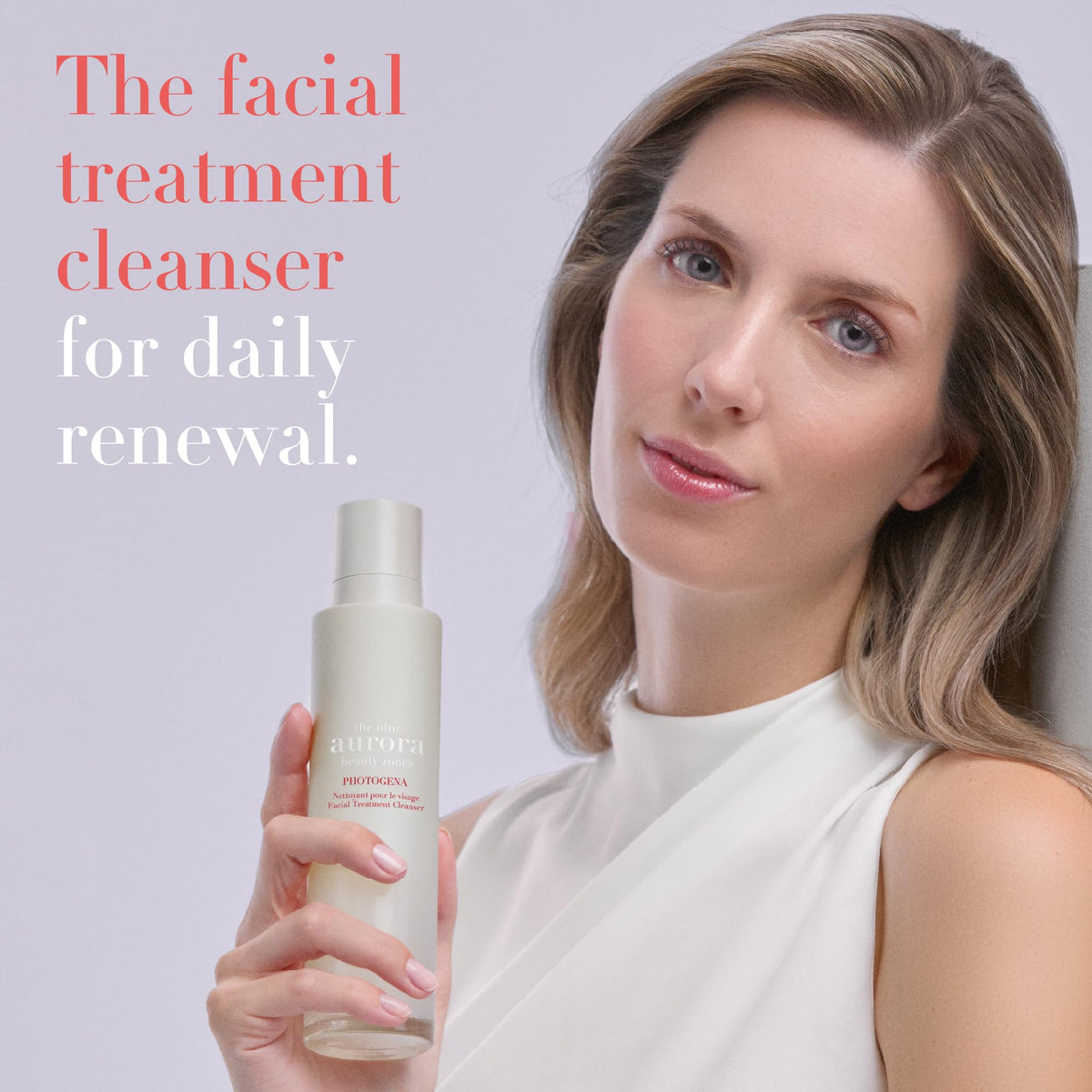 Photogena Facial Treatment Cleanser Enzymatic Facial - THE NINE AURORA BEAUTY ZONES Official Imagery - 3