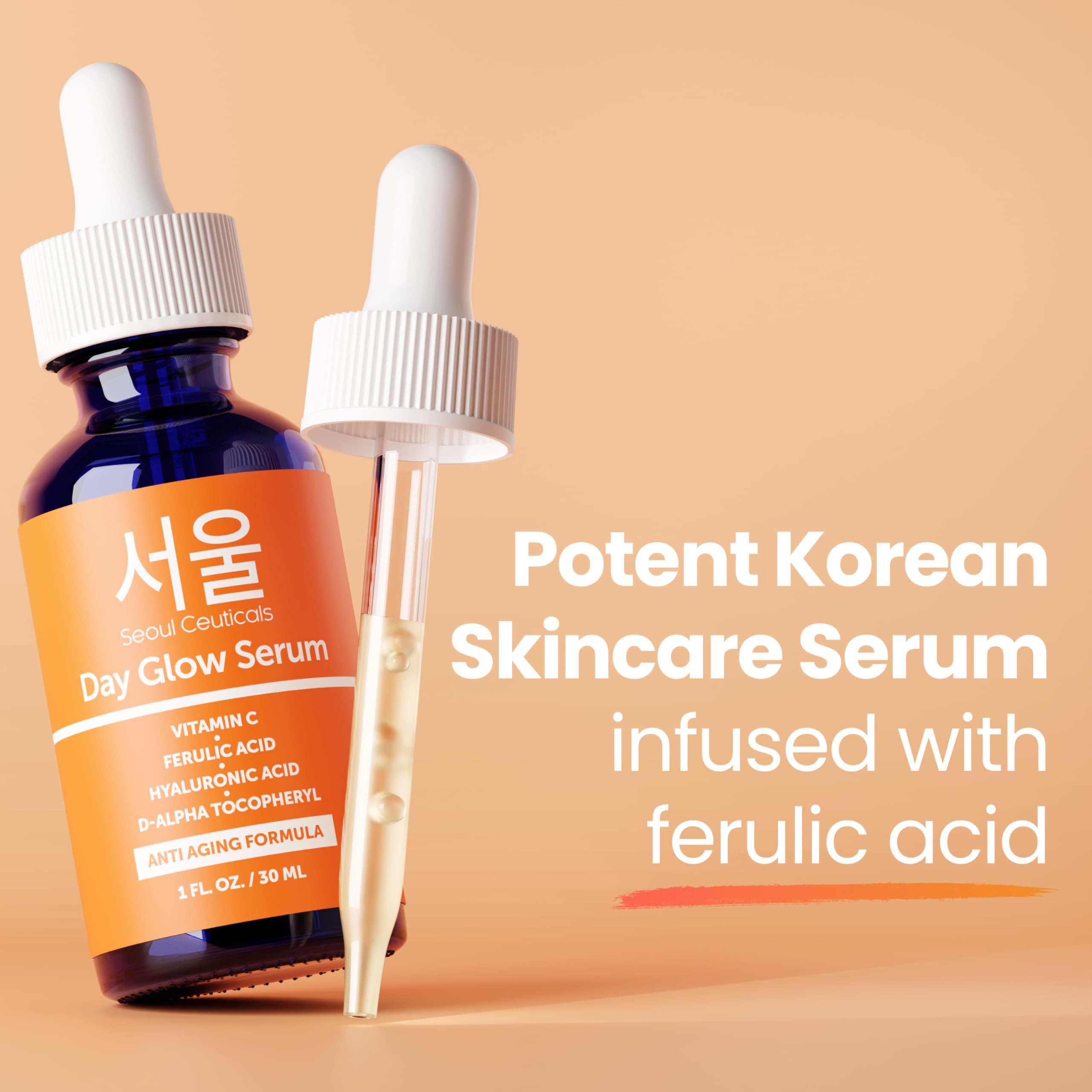 SeoulCeuticals 20% Vitamin C Serum for Face + CE Ferulic - SeoulCeuticals Official Product View 9