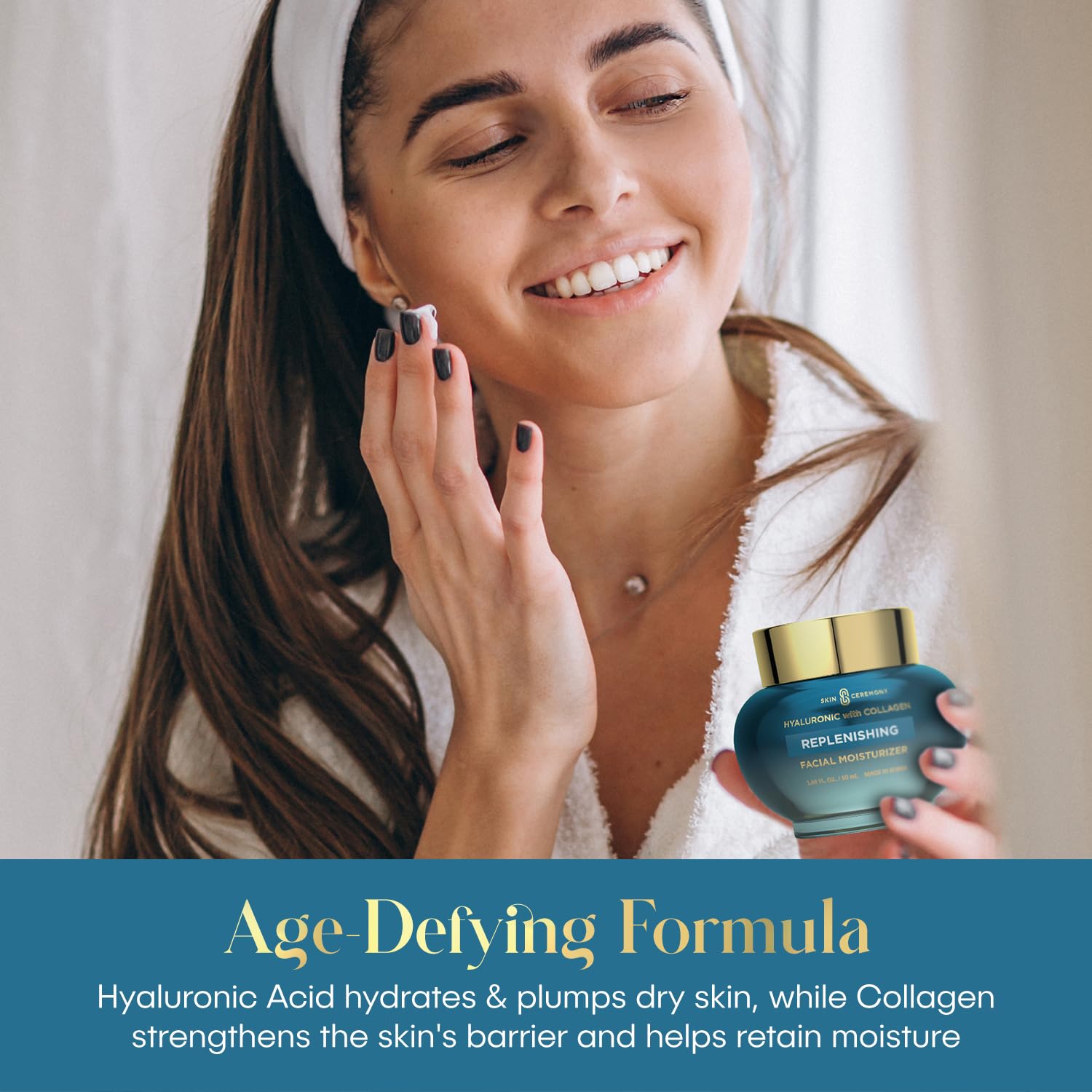 Hyaluronic Acid Moisturizer with Collagen - Skin Ceremony
