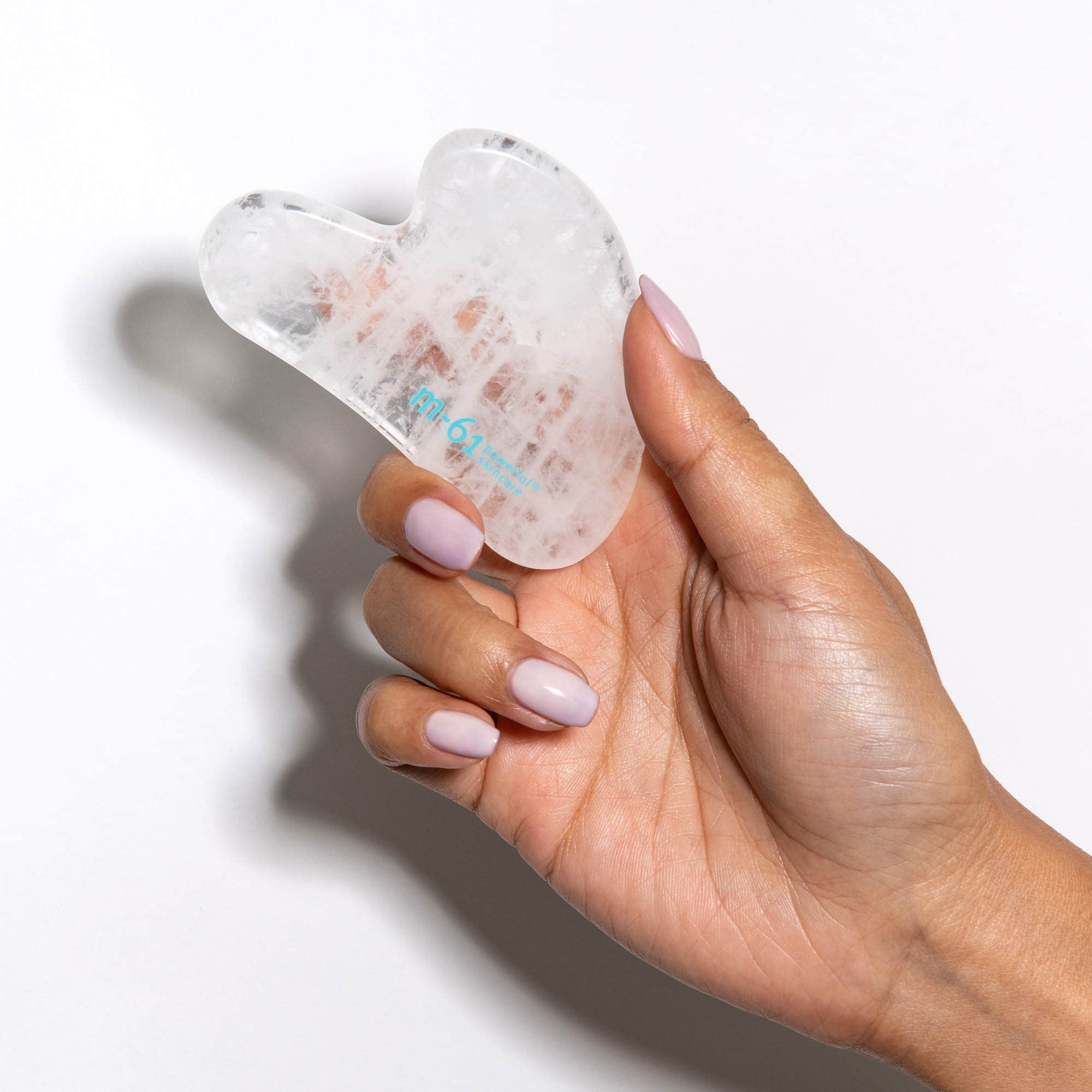 m-61 Clear Quartz Gua Sha - Generic