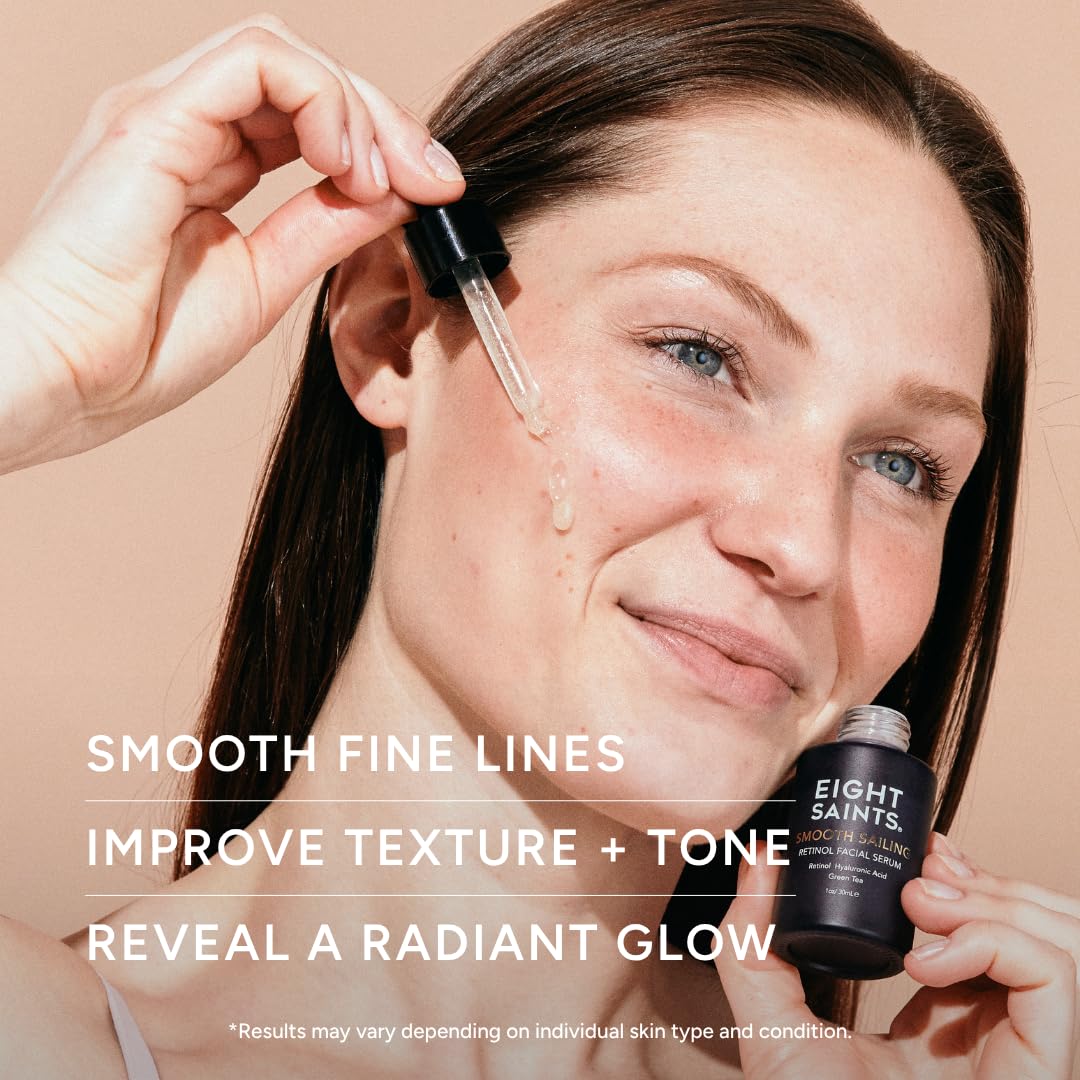 Eight Saints Retinol Skin Care Serum Treatment For Firming Face Lines & Eye - Eight Saints Official Product View 3