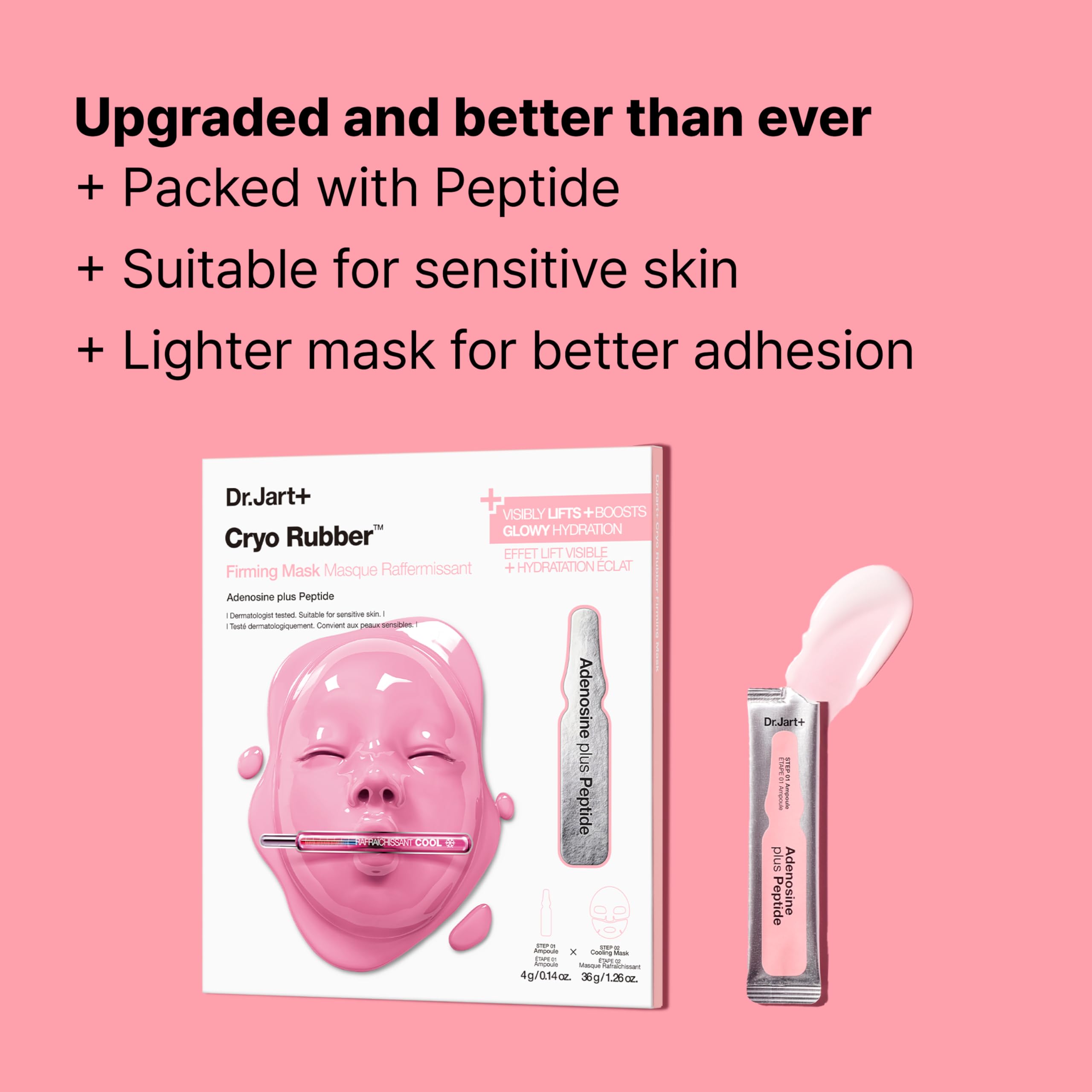 Dr.Jart+ Cryo Rubber Cooling Korean Face Mask with Serum Ampoule - Generic