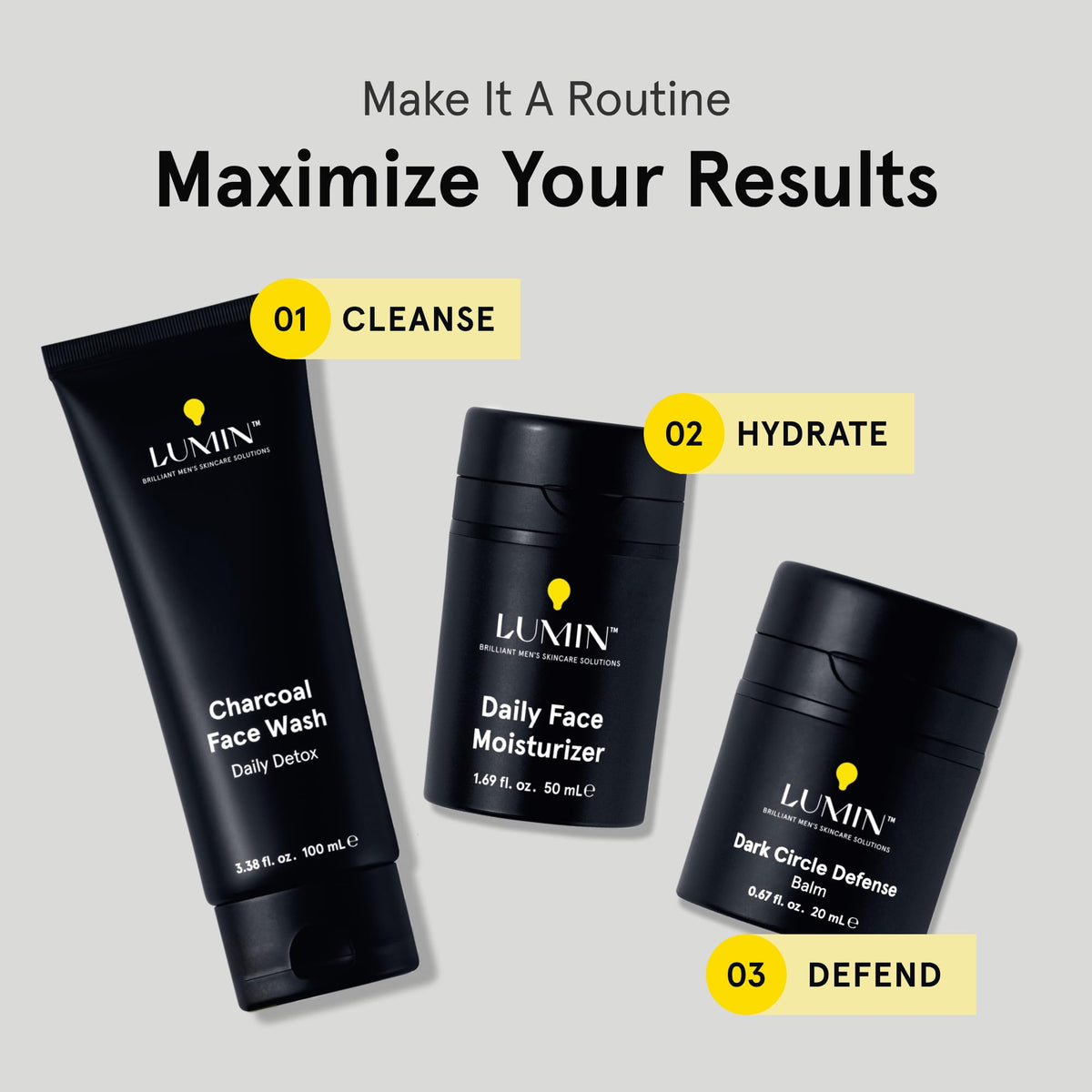 Lumin Daily Hydrating Face Moisturizer for Men - Lumin Official Imagery - 6