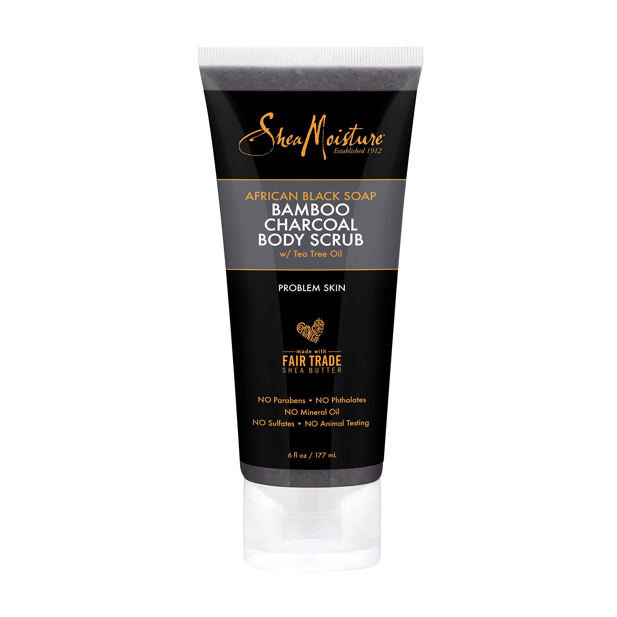 Elefair Tech SheaMoisture African black soap bamboo charcoal body scrub - Elefair Tech Official Product View 2