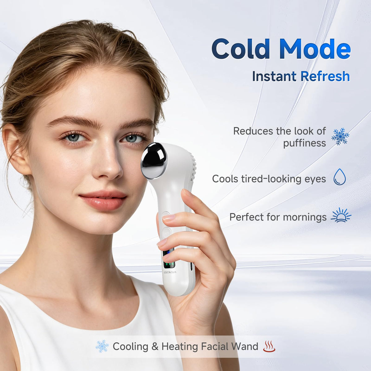 Depuffing Wand with Cold and Heat 2 in1 Eye and Face - DENTAISyn Official Imagery - 4