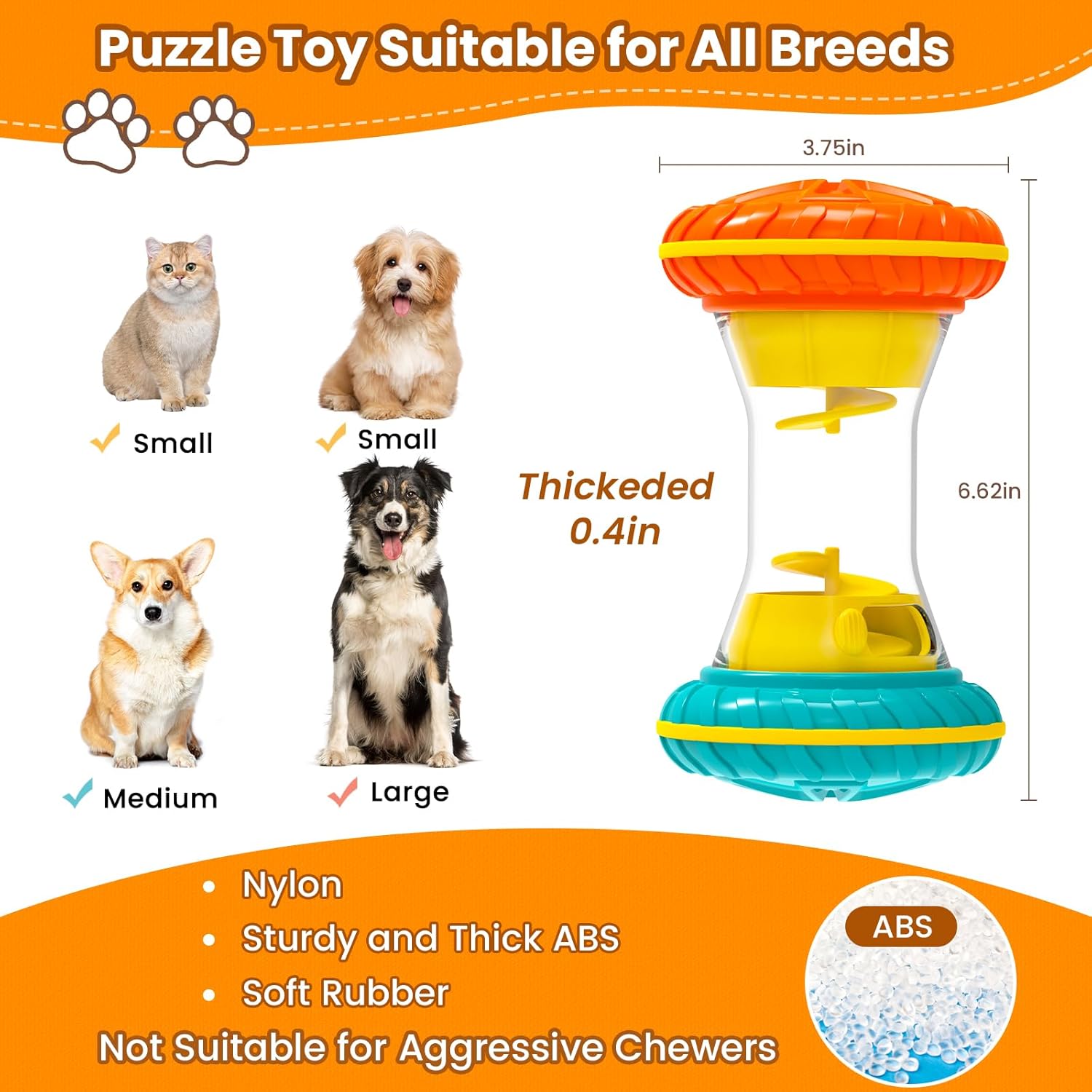 BoYoYo interactive dog puzzle toy with compartments for treats, designed to keep dogs engaged and reduce boredom.