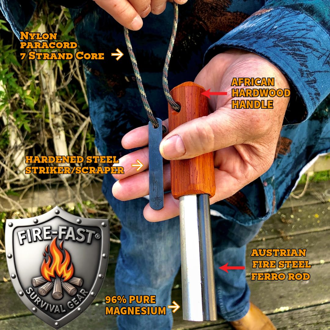 Fire Fast Trekker Best Emergency Waterproof Survival Fire - Fire-Fast Official Imagery - 4