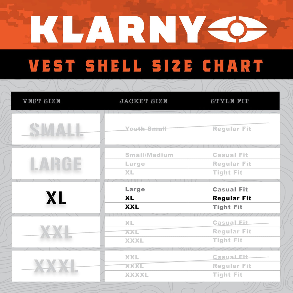 Camo Orange Hunting Vest Beanie Combo Hi Vis Waterproof - Klarny Outdoors Official Imagery - 6