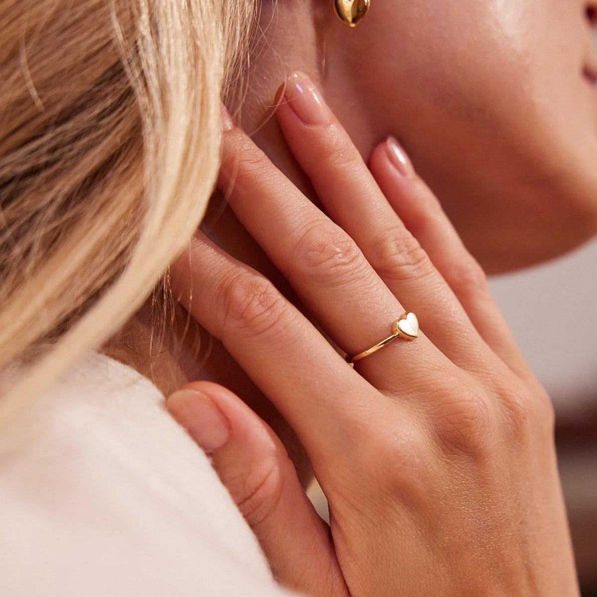 Brook York Ruby Heart Ring - Brook & York Official Imagery - 3