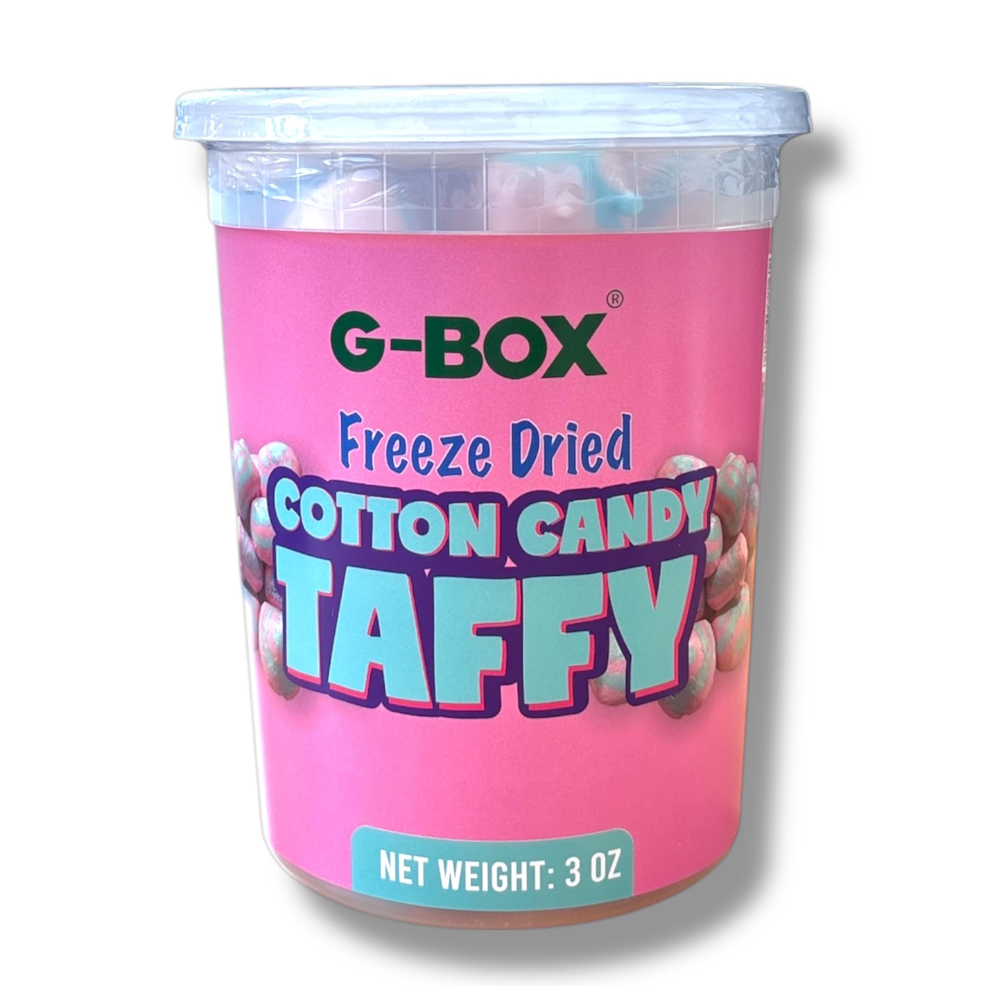 G-BOX Freeze Dried Taffy| Freeze Dried Pink Cotton Candy| TikTok Trend - View 8