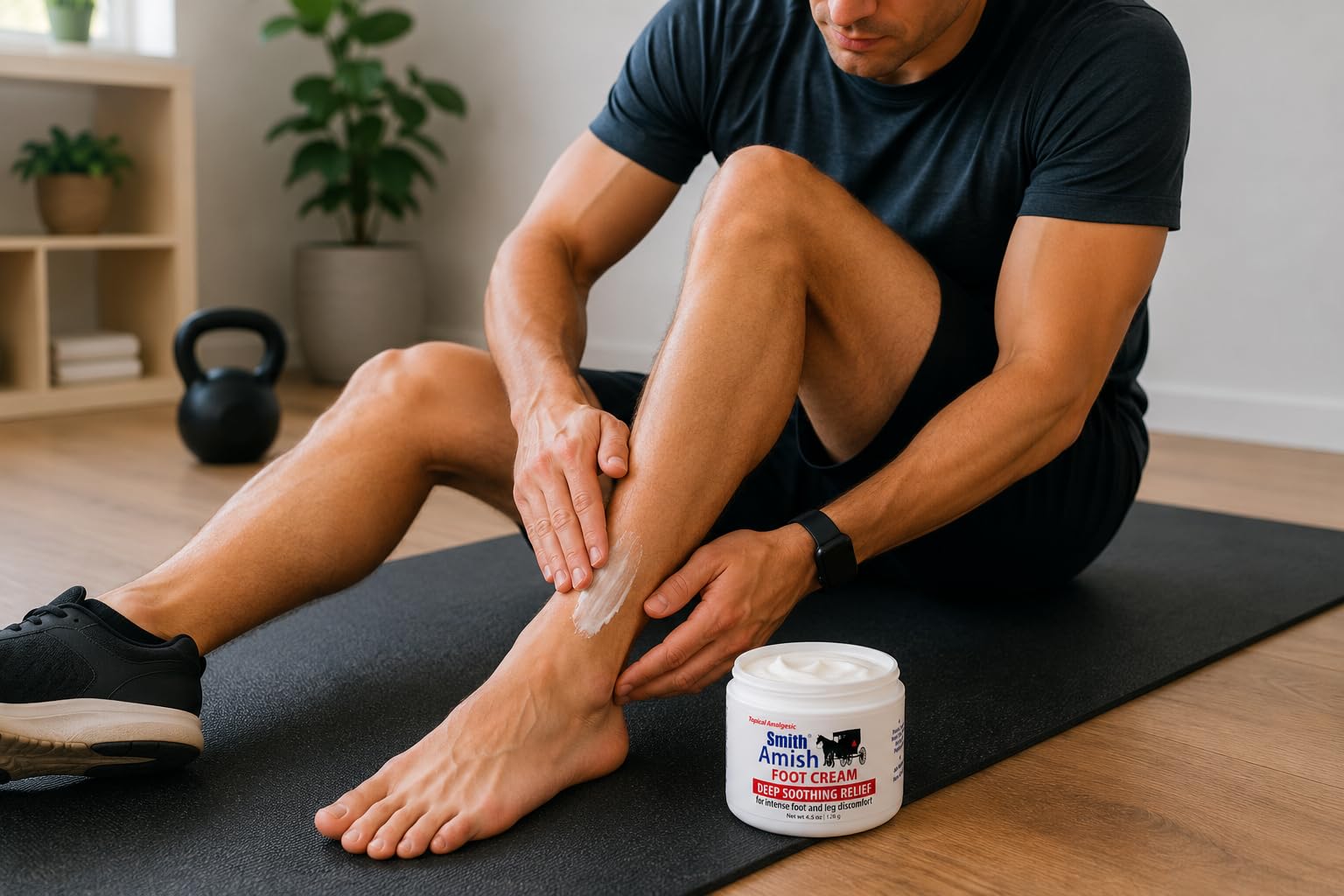 Smith Amish Foot Cream – Cooling Relief for Tired Feet 4.5 oz