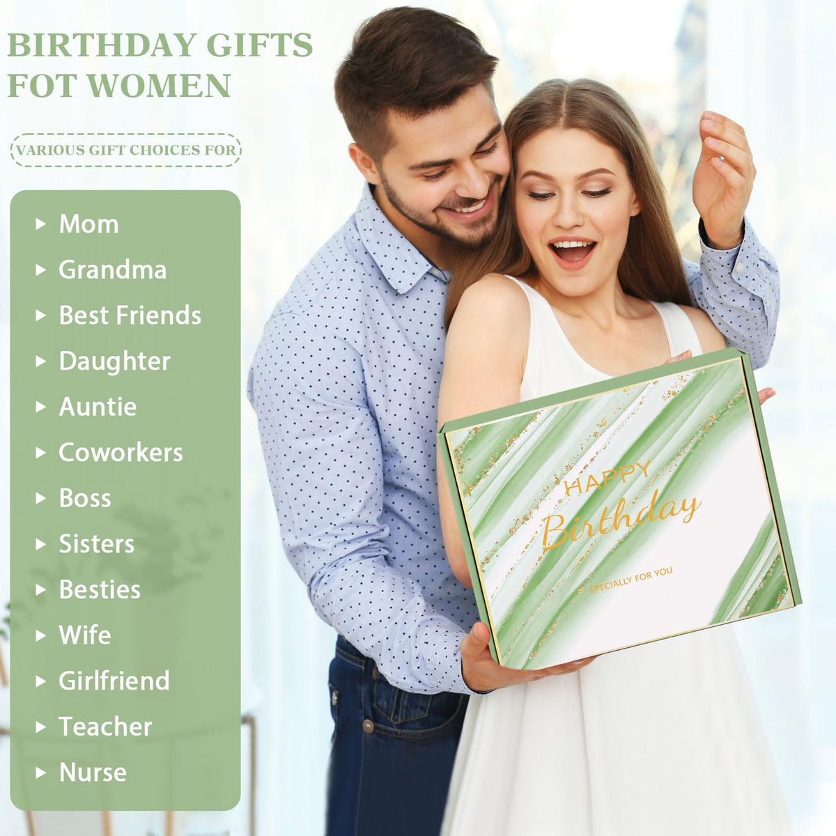 Birthday Gifts for Women Happy Birthday Gifts for Mom Sister - BaiCai Official Imagery - 5