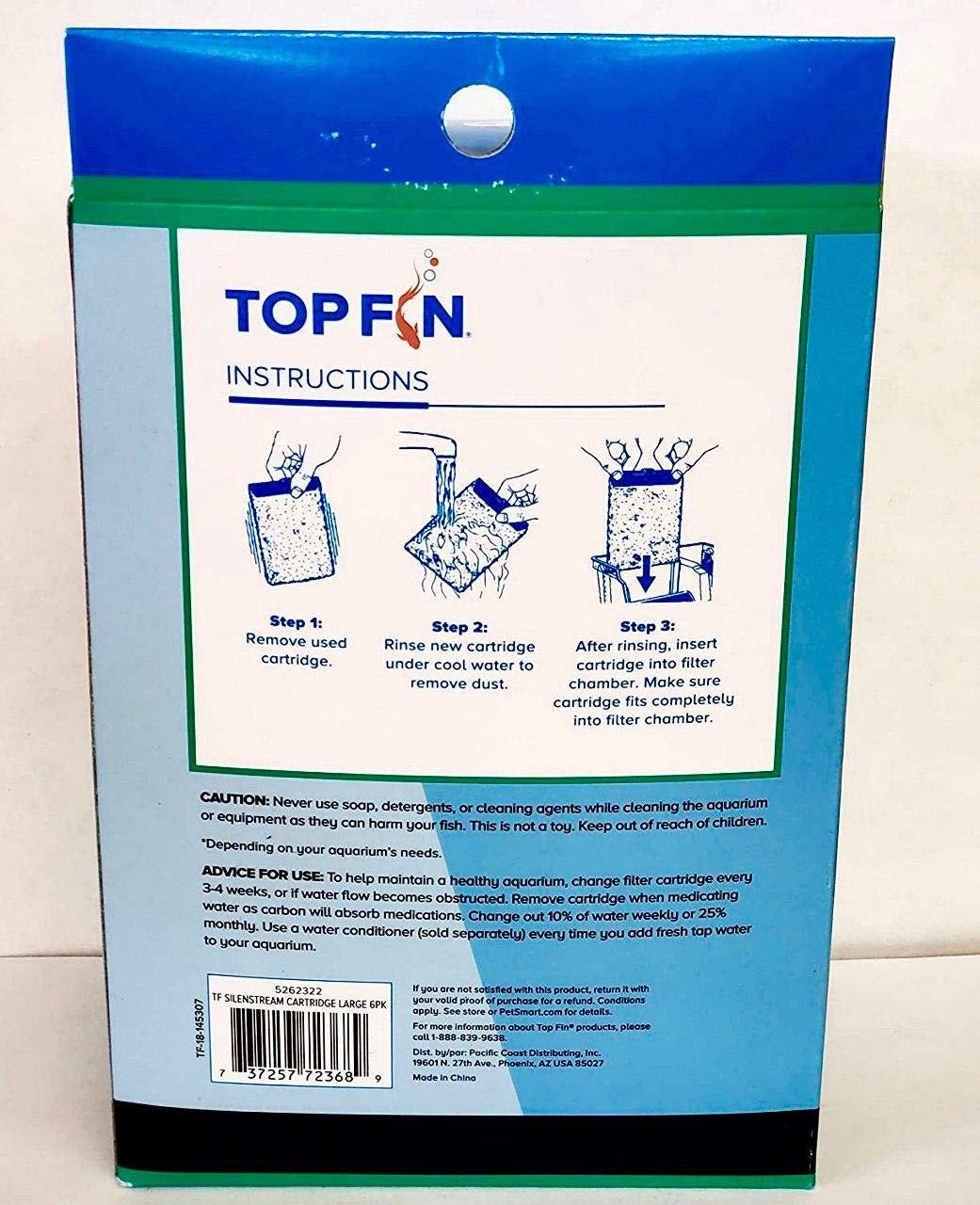 Top Fin Silenstream Large PF L Filter Cartridges Refill for - Top Fin Official Imagery - 3