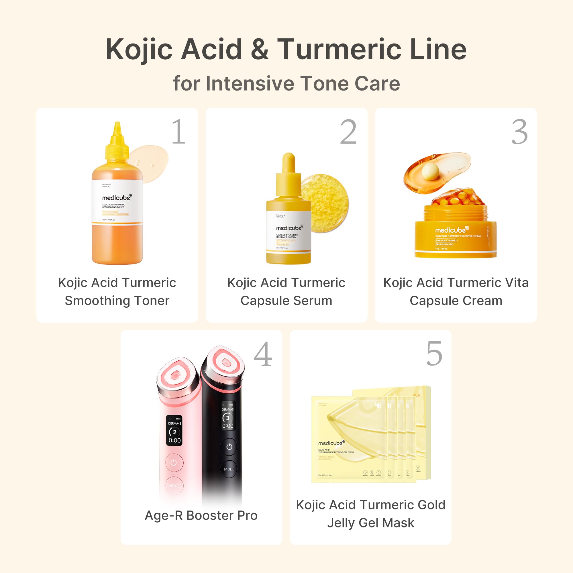medicube Capsule Cream with Kojic Acid & Turmeric for Uneven Skin Tone - View 8