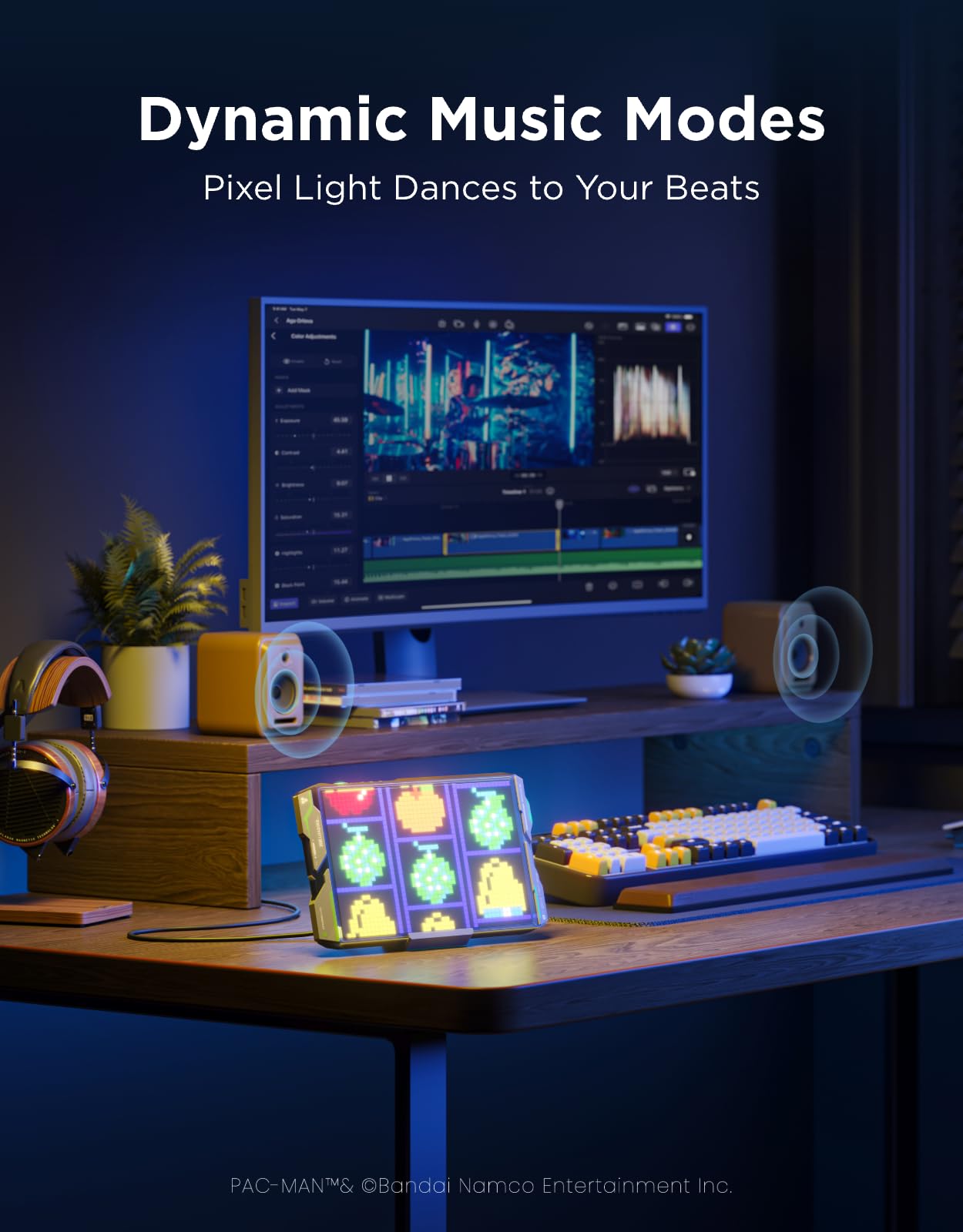 Govee x PAC MAN Gaming Pixel Light LED Panel with Real time - Premium Selection Official Imagery - 8