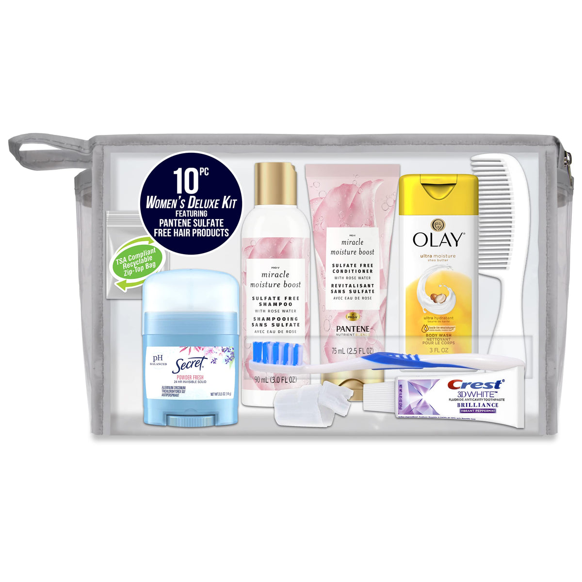 Convenience Kits International Women s Deluxe Kit 10 PC Kit - Convenience Kits International Official Imagery - 4