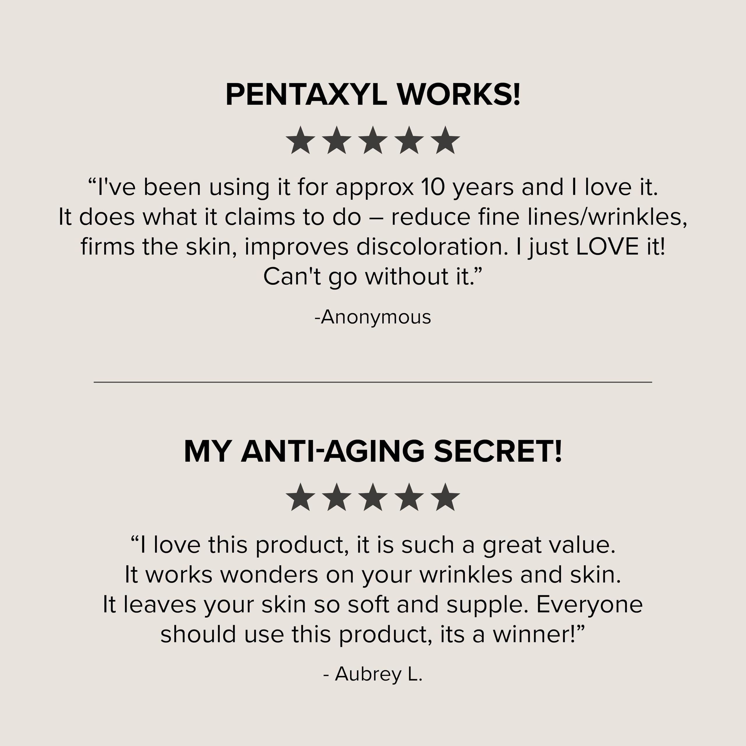 Pentaxyl Peptide Anti - Aging Cream & Fine Lines & Firmer Look - Pentaxyl Official Product View 7