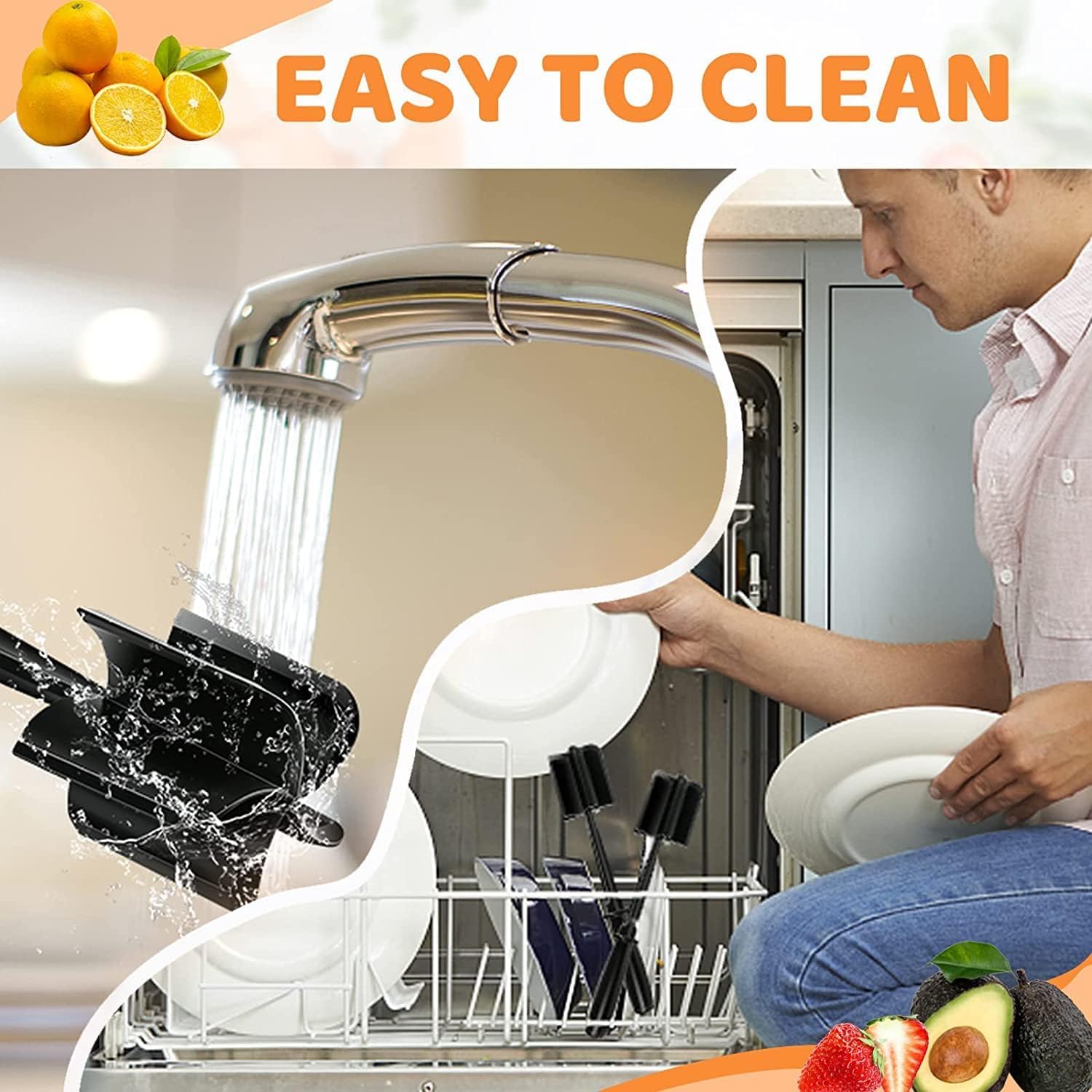 Sobvine Meat Chopper, Hamburger Chopper, Potato Masher-Professional Mu - View 7