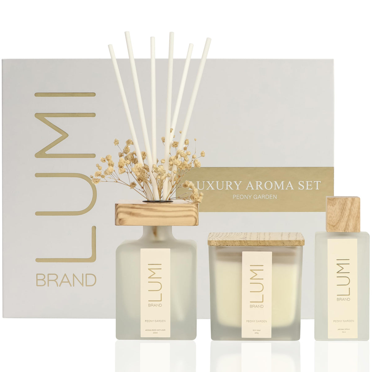 Luxury Aroma Gift Set - Lumi Brand Official Imagery - 8