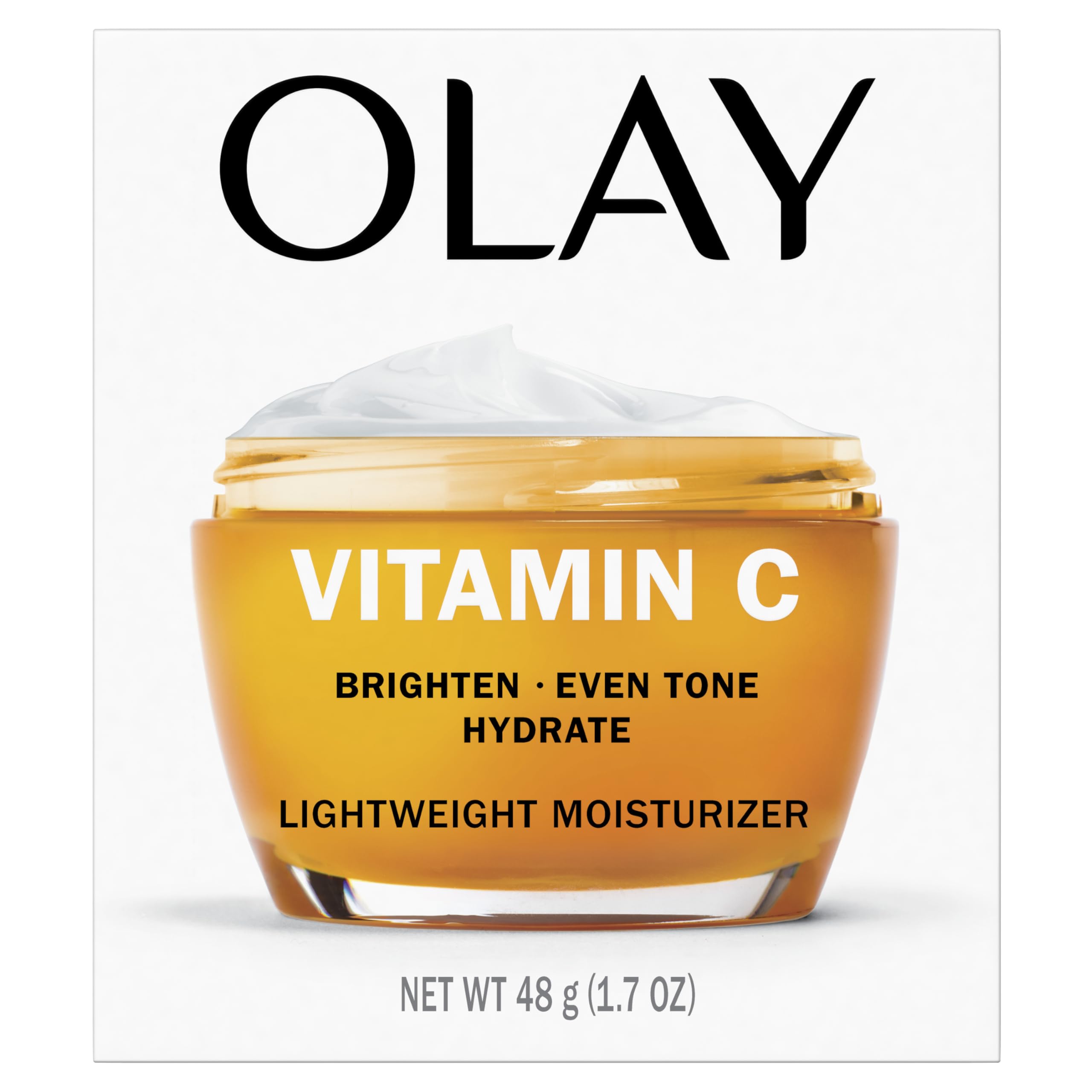 Olay Vitamin C Face Moisturizer, Brightening Cream for Women, - Olay
