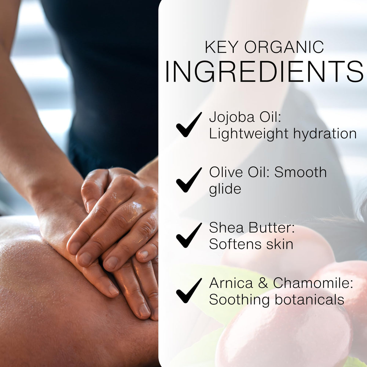 Bon Vital Organica Organic Massage Creme Jojoba Oil Therapy - Bon Vital' Official Imagery - 6