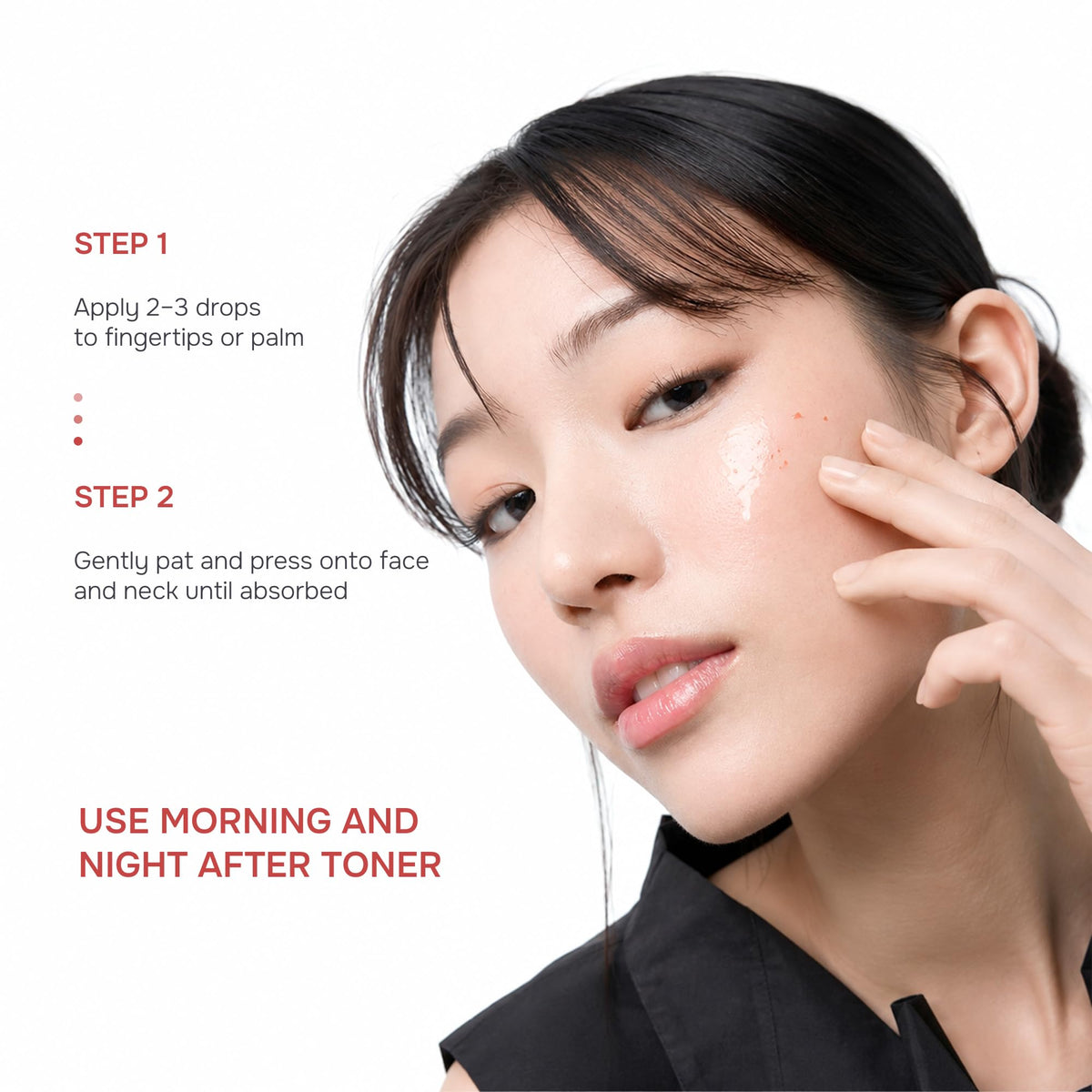 NUNA Camellia Petals Ampoule Peptides Face Serum - NUNA Official Imagery - 8