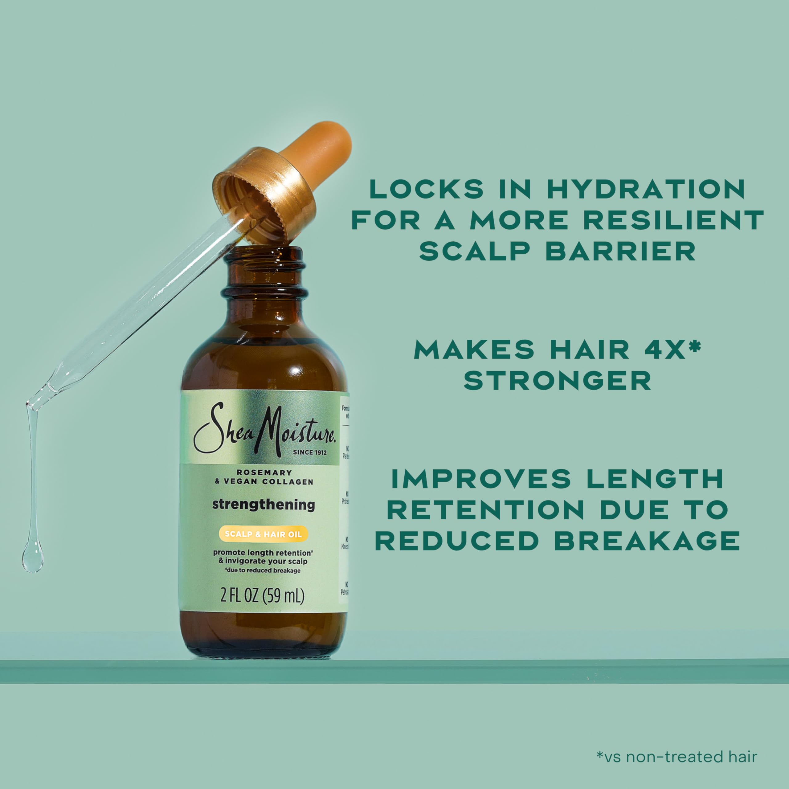 Elefair Tech Shea Moisture Strengthening Scalp & Hair Oil Rosemary & Collagen - Elefair Tech Official Product View 6