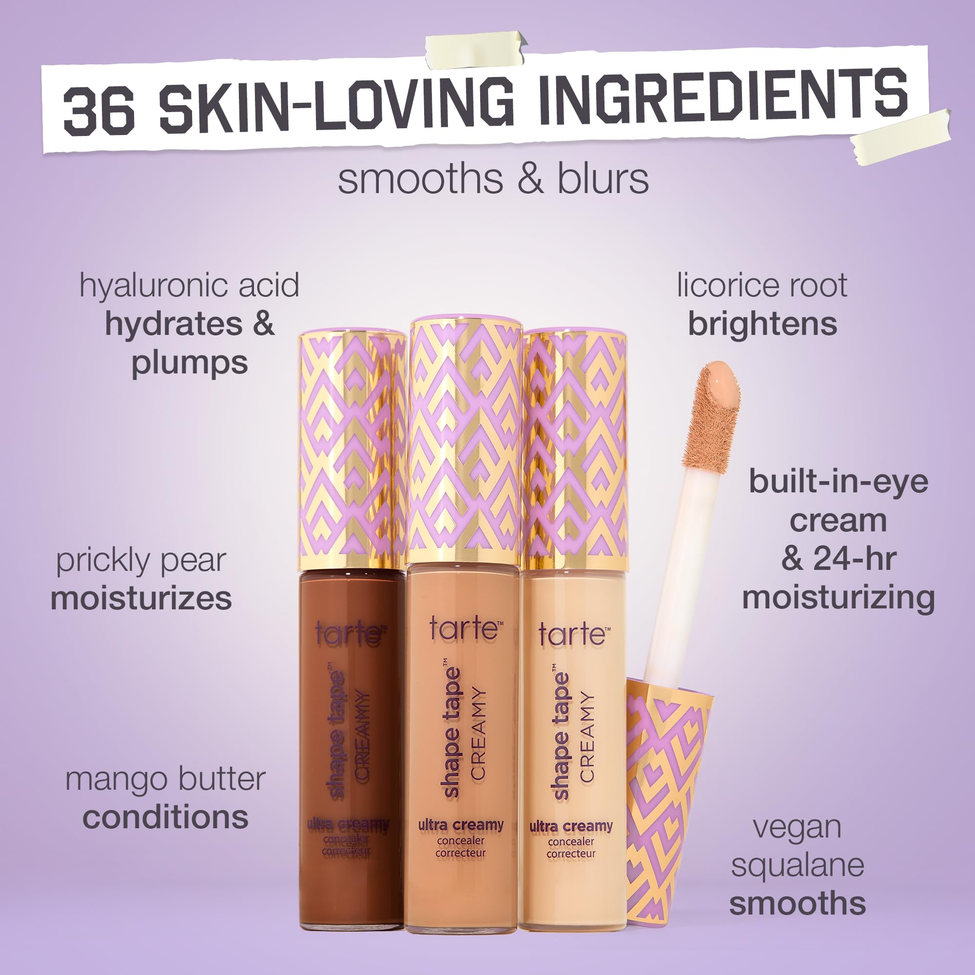 tarte Shape Tape Creamy Concealer Full Coverage 35N