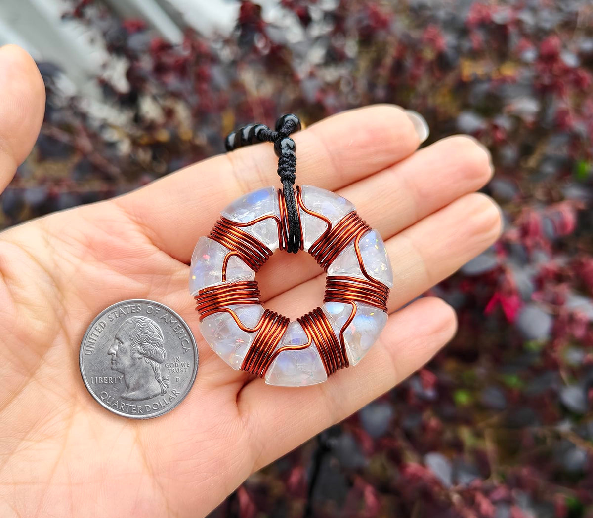 Day Day Up 7 Chakra Orgonite Pendant Necklace - Day Day Up Official Imagery - 3