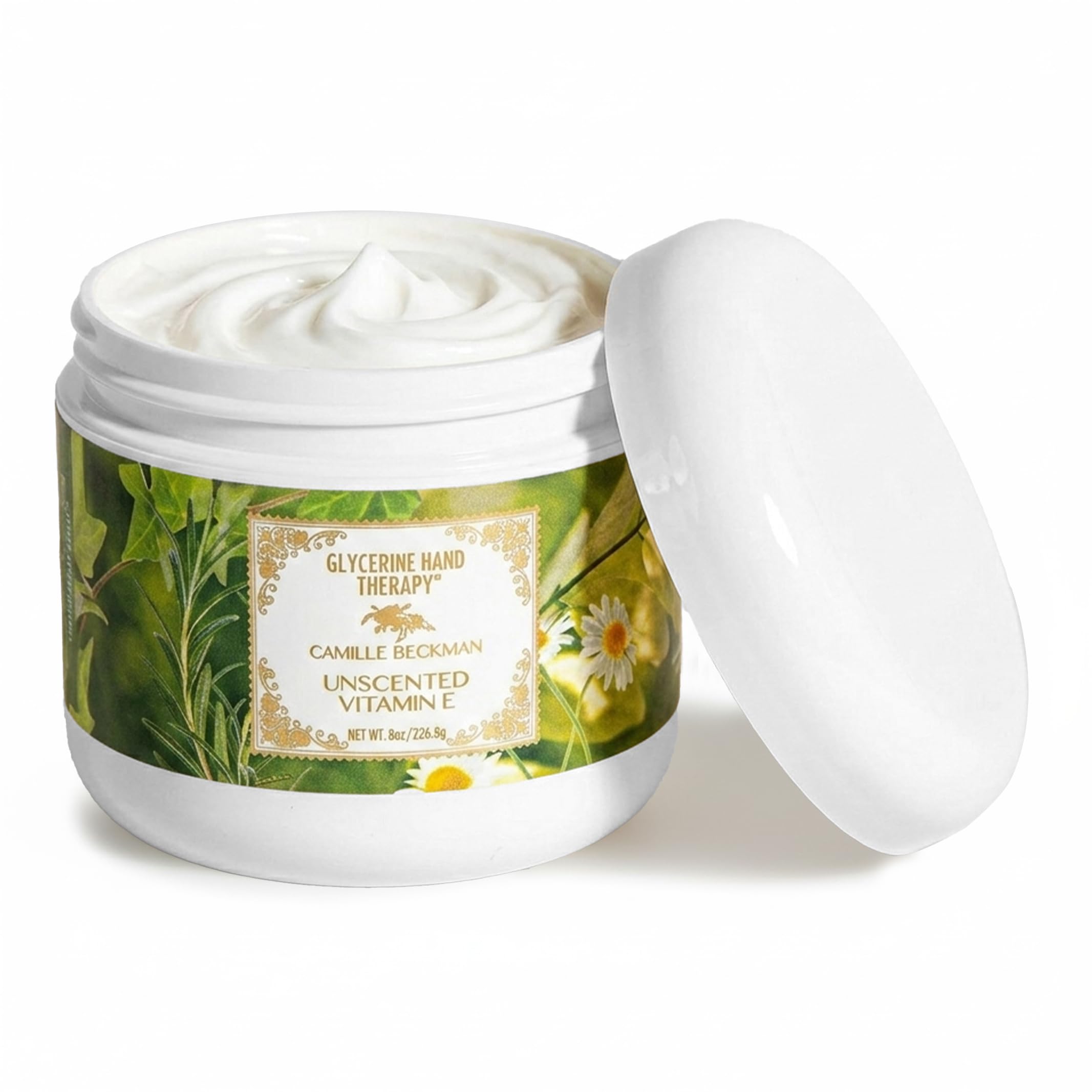Camille Beckman Glycerine Hand Therapy Cream, French Vanilla, 8 - Camille Beckman