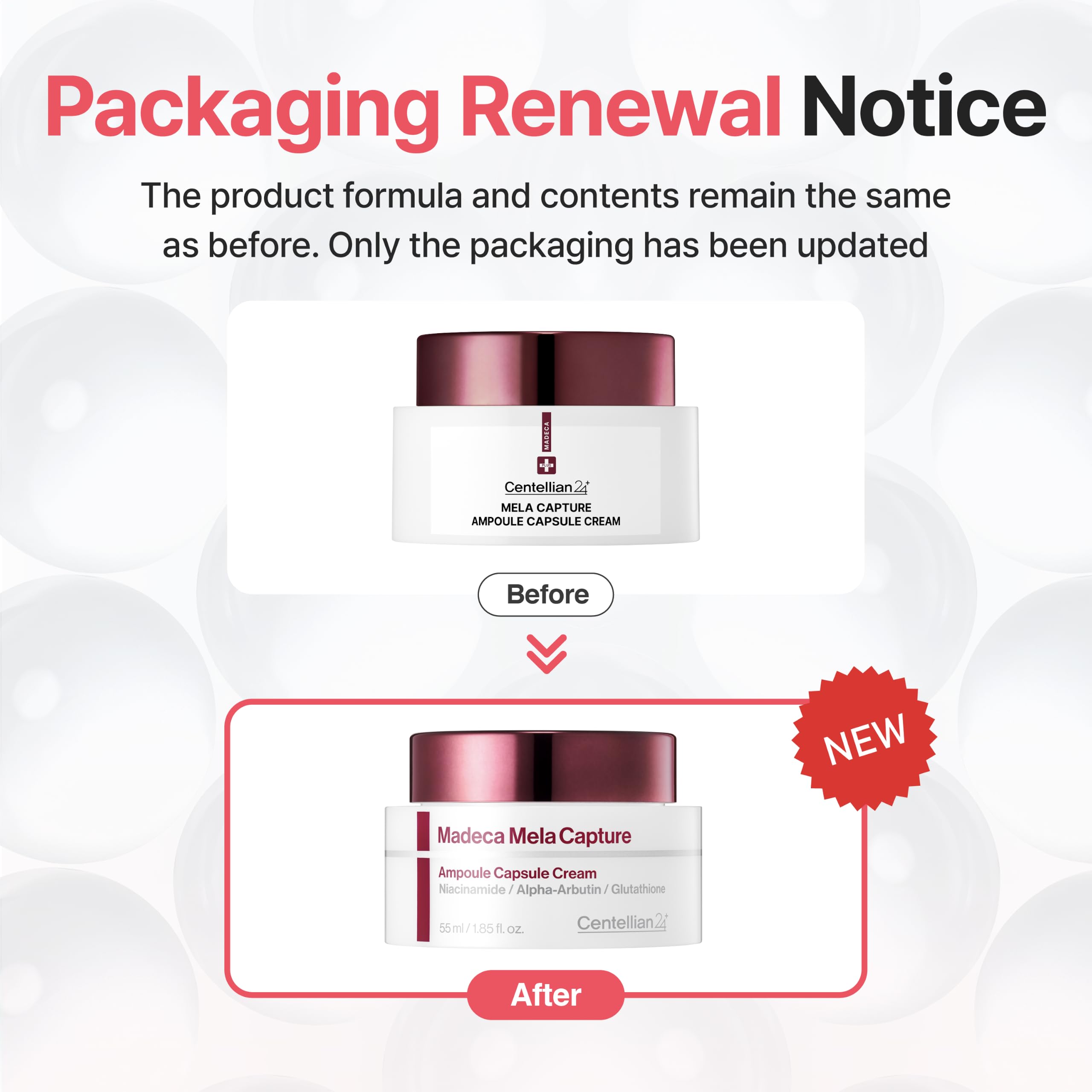 CENTELLIAN 24 Madeca Mela Capture Capsule Cream, TECA, Barrier Care - CENTELLIAN 24 Official Product View 9