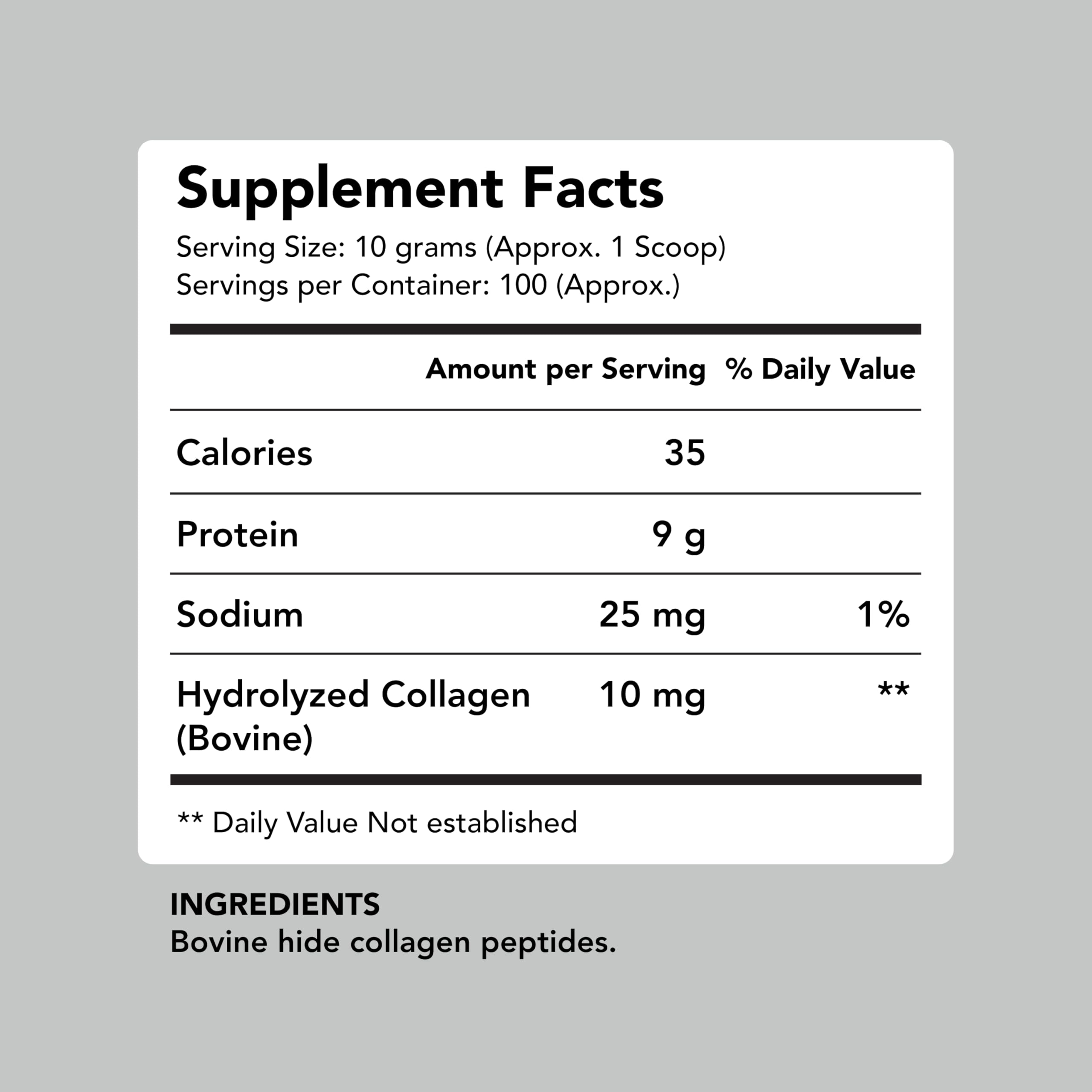 AMANDEAN Collagen Peptides Powder Grass Fed Hydrolyzed Type - AMANDEAN Official Imagery - 7