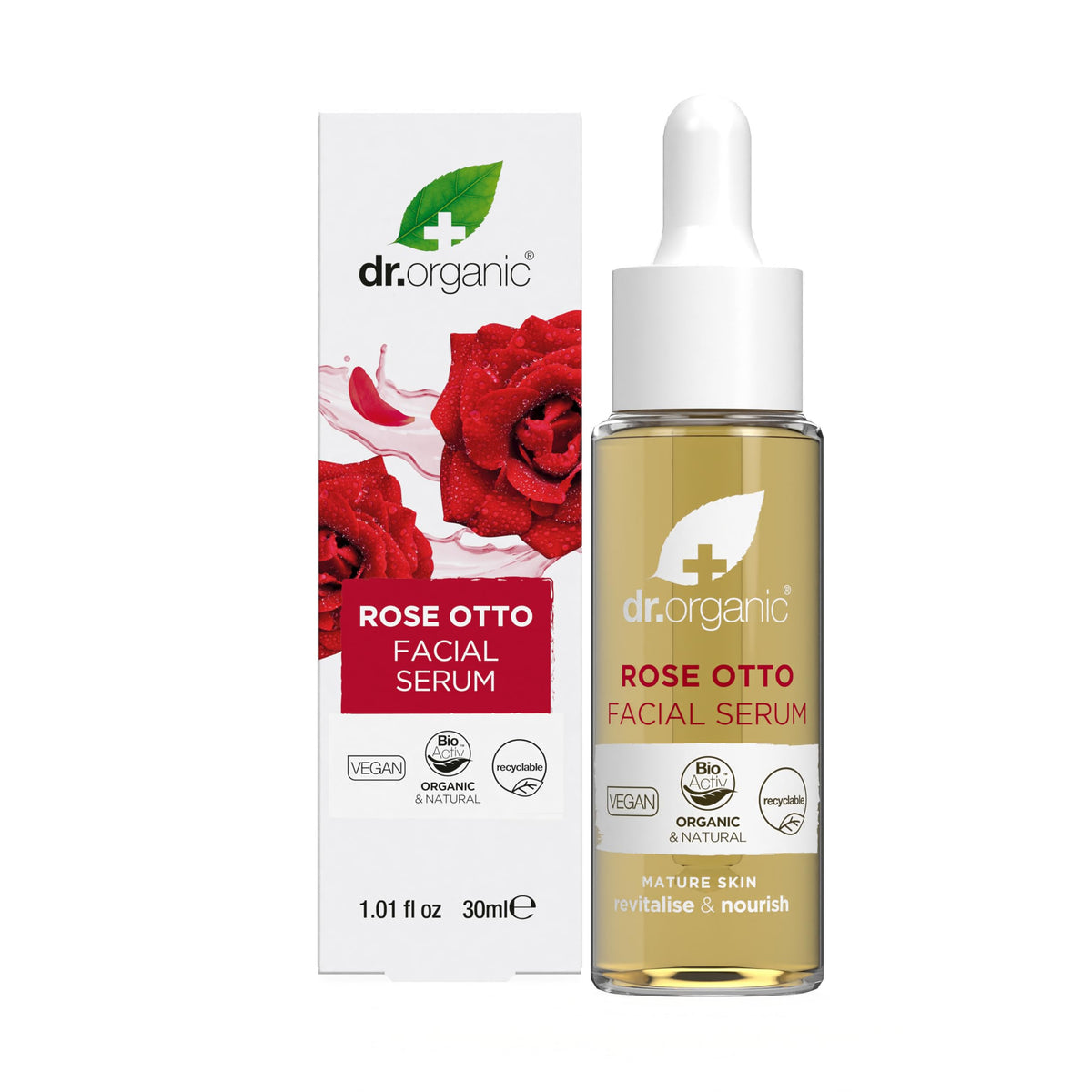 Dr Organic Rose Otto Facial Serum - Dr. Organic Official Imagery - 2